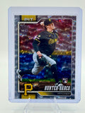 2026 Topps Hunter Barco #398 Silver Crackle Foil Pirates Rookie Near Mint