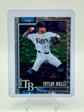 2026 Topps Taylor Walls #421 Silver Crackle Foil Rays Near Mint