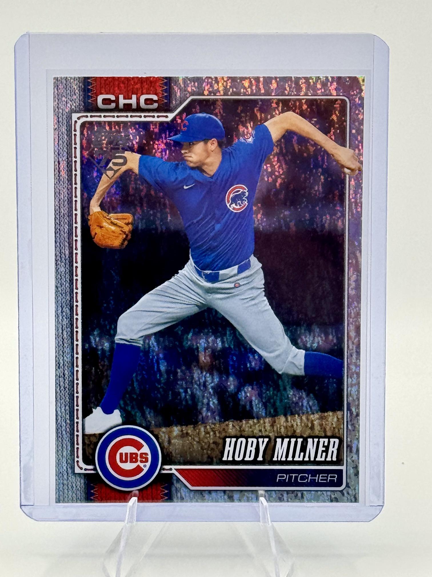 2026 Topps Hoby Milner #616 Sandglitter Chicago Cubs Near Mint or Better