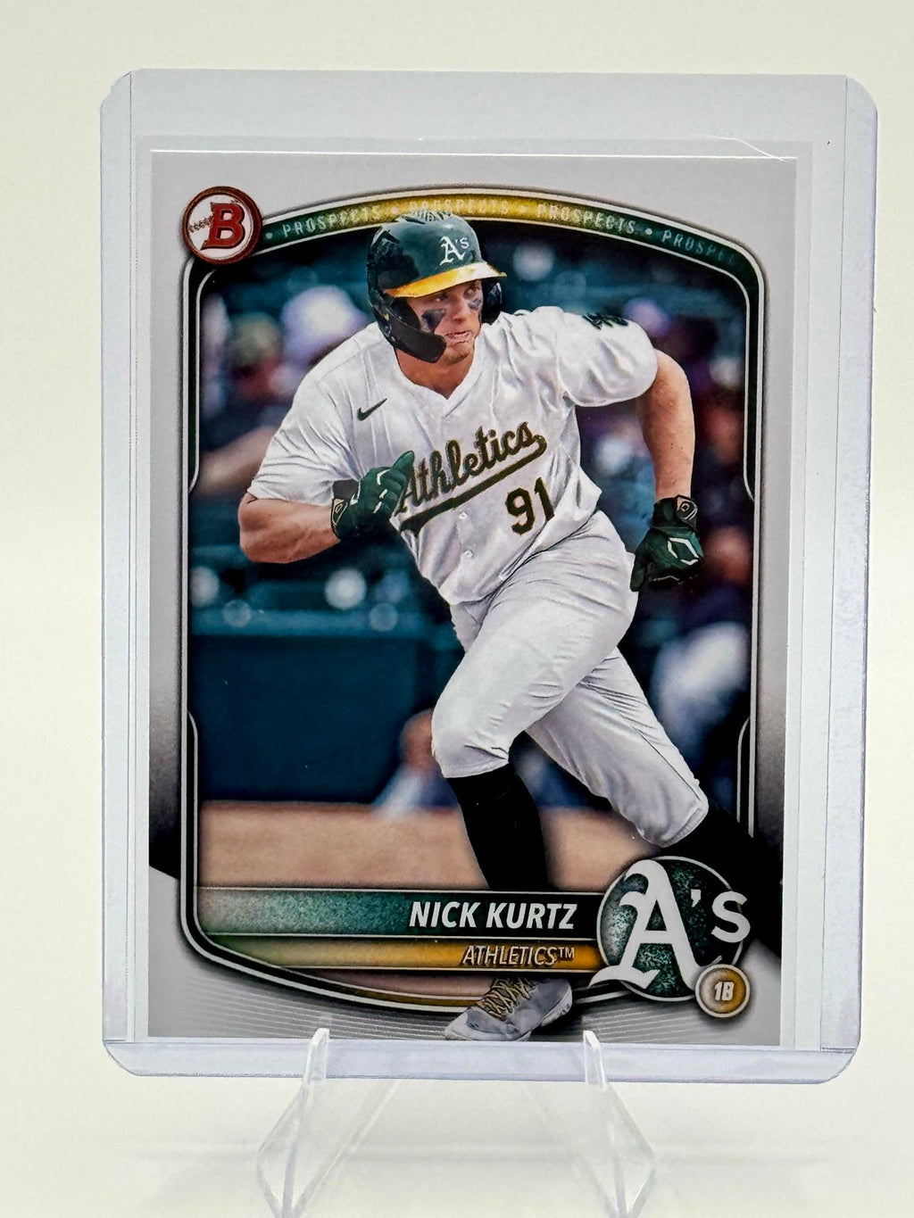2025 Bowman Nick Kurtz #BP-114 Prospects Athletics Near Mint or Better
