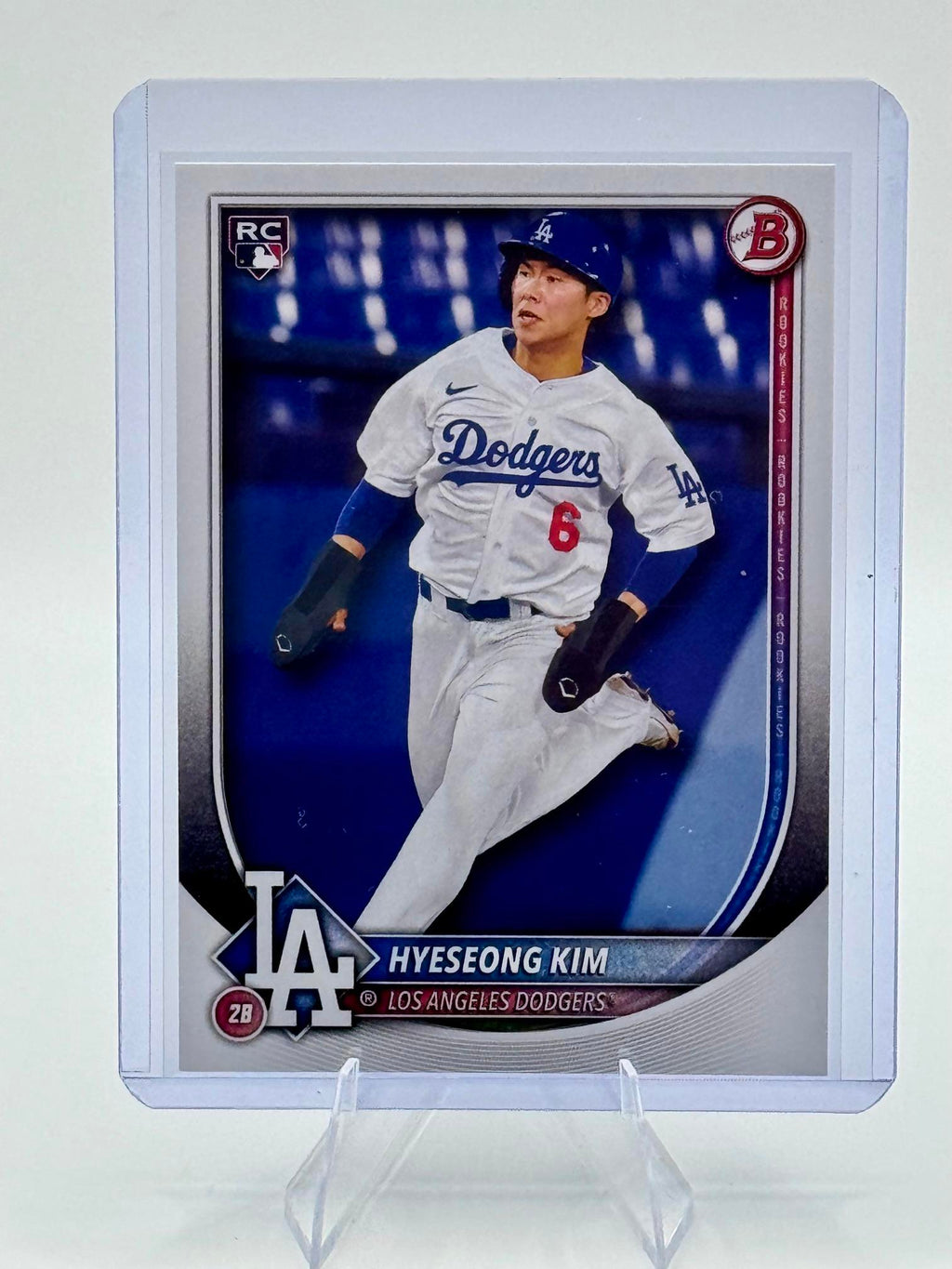 2025 Bowman Hyeseong Kim #91 Los Angeles Dodgers Near Mint or Better