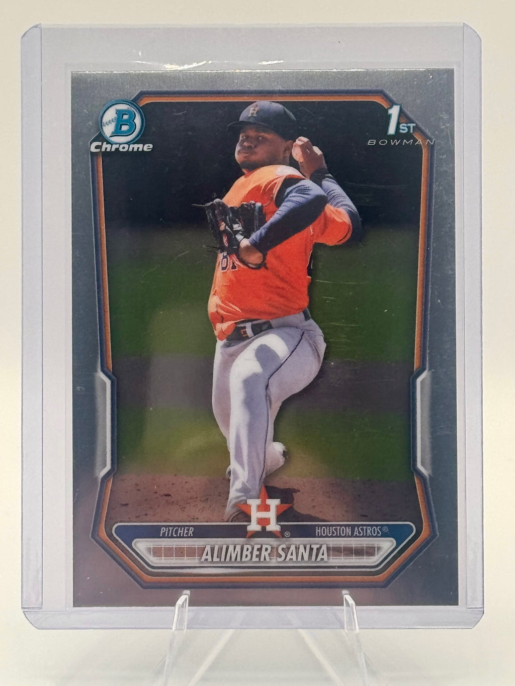 2026 Bowman Alimber Santa #BCP-30 Chrome Prospects Houston Astros Near Mint