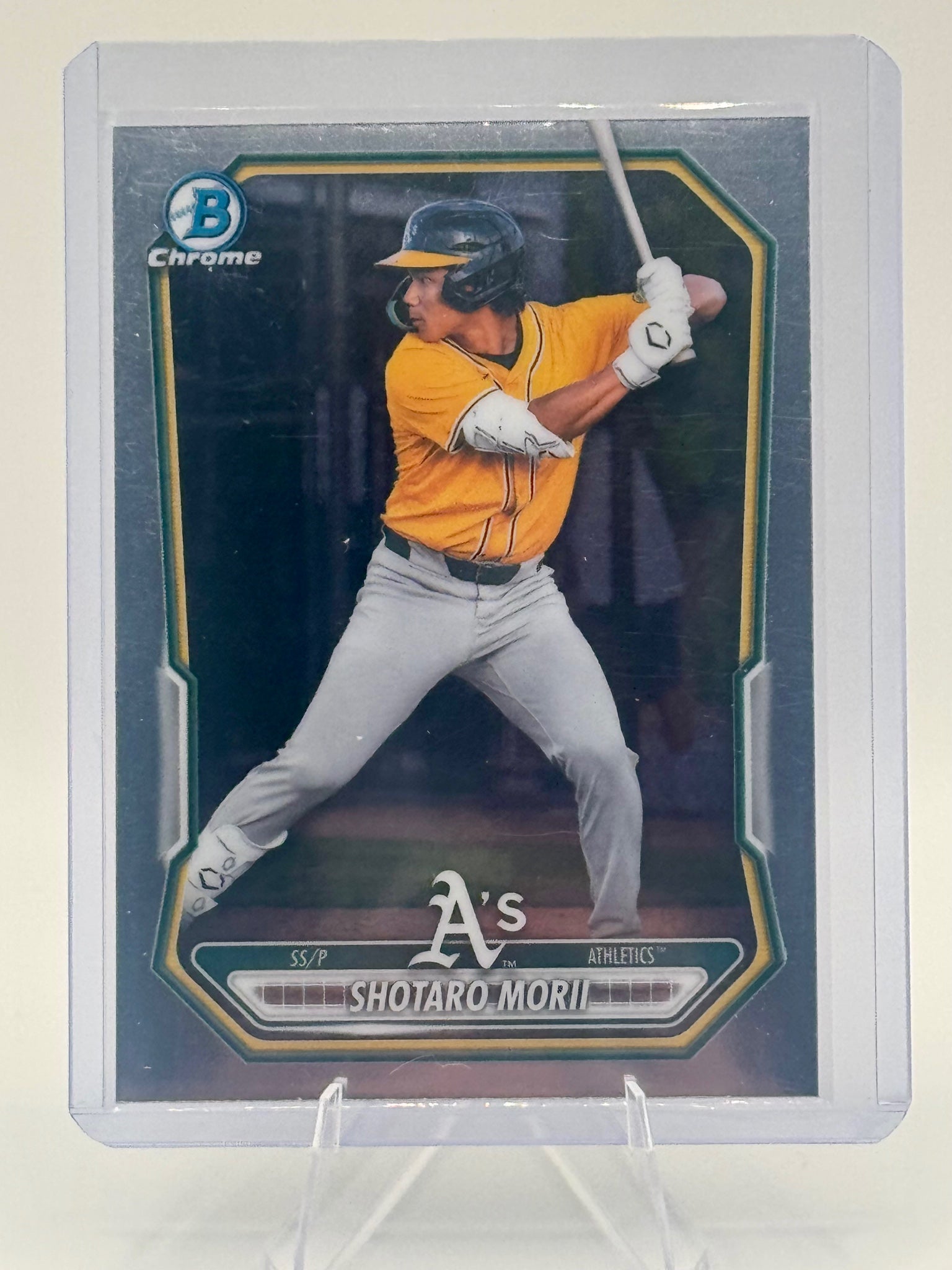 2026 Bowman Shotaro Morii #BCP-48 Chrome Prospects Athletics Near Mint or Better