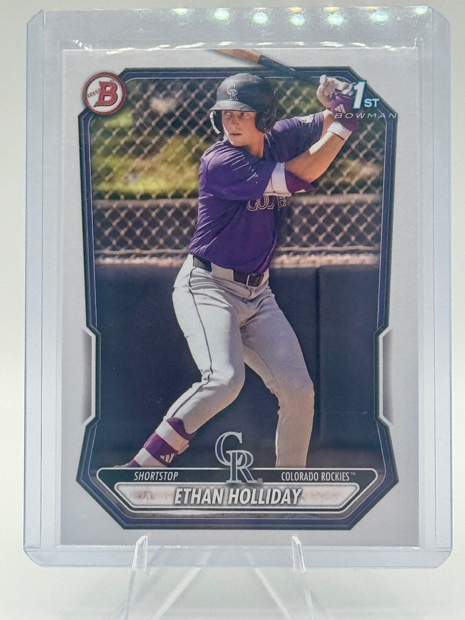 2026 Bowman Ethan Holliday #BP-1 Prospects Colorado Rockies Near Mint or Better