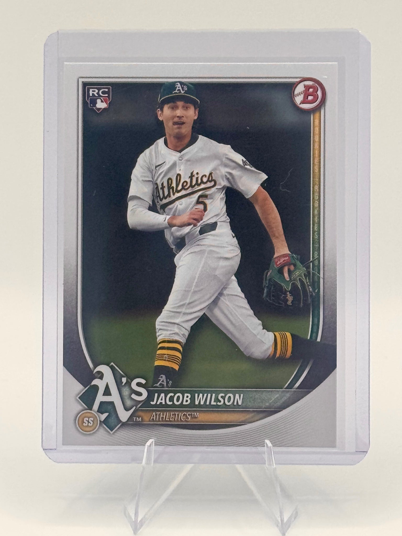2025 Bowman Jacob Wilson #9 Athletics Near Mint or Better
