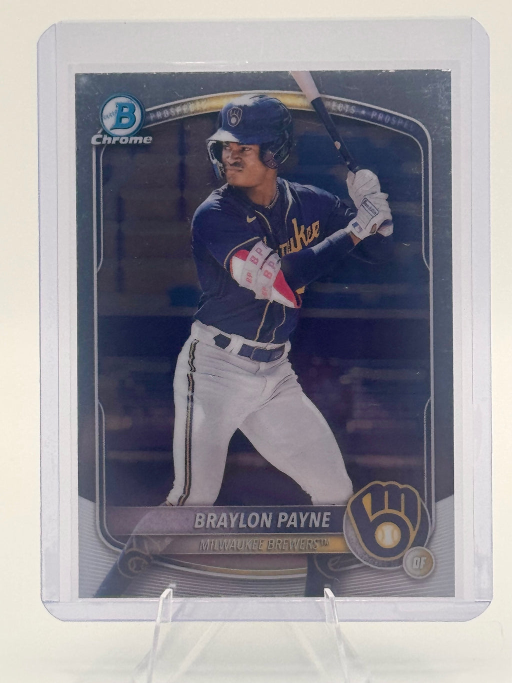 2025 Bowman Braylon Payne #BCP-148 Chrome Prospects Milwaukee Brewers Near Mint