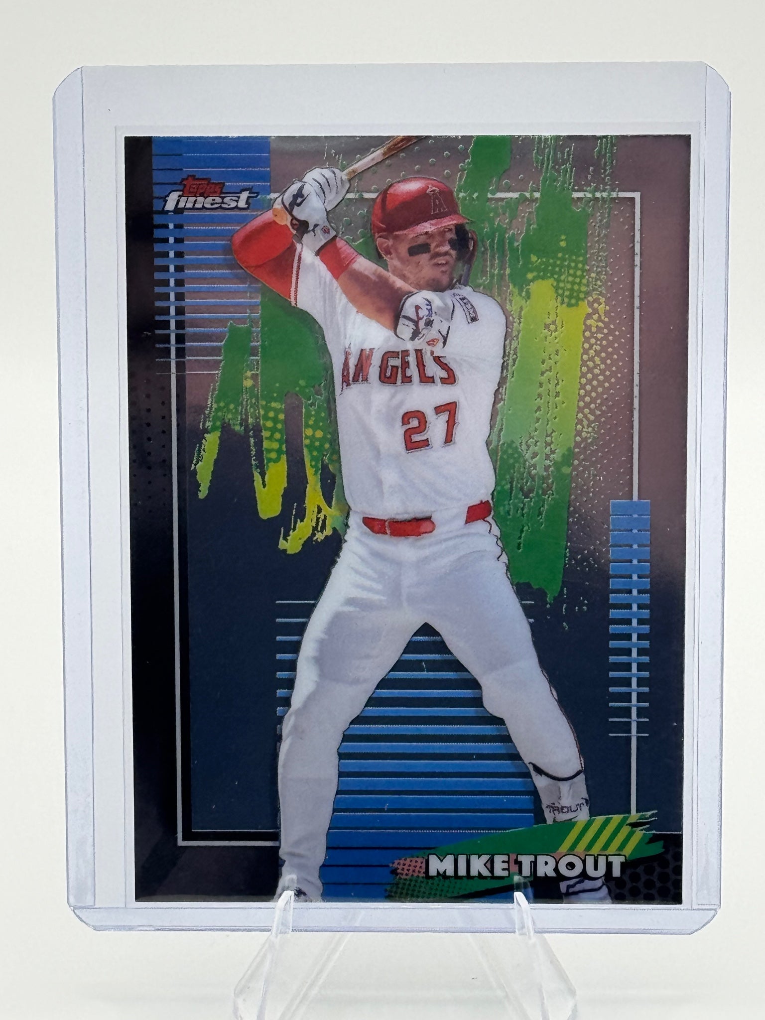 2026 Topps Finest Mike Trout #58 Common Los Angeles Angels Near Mint