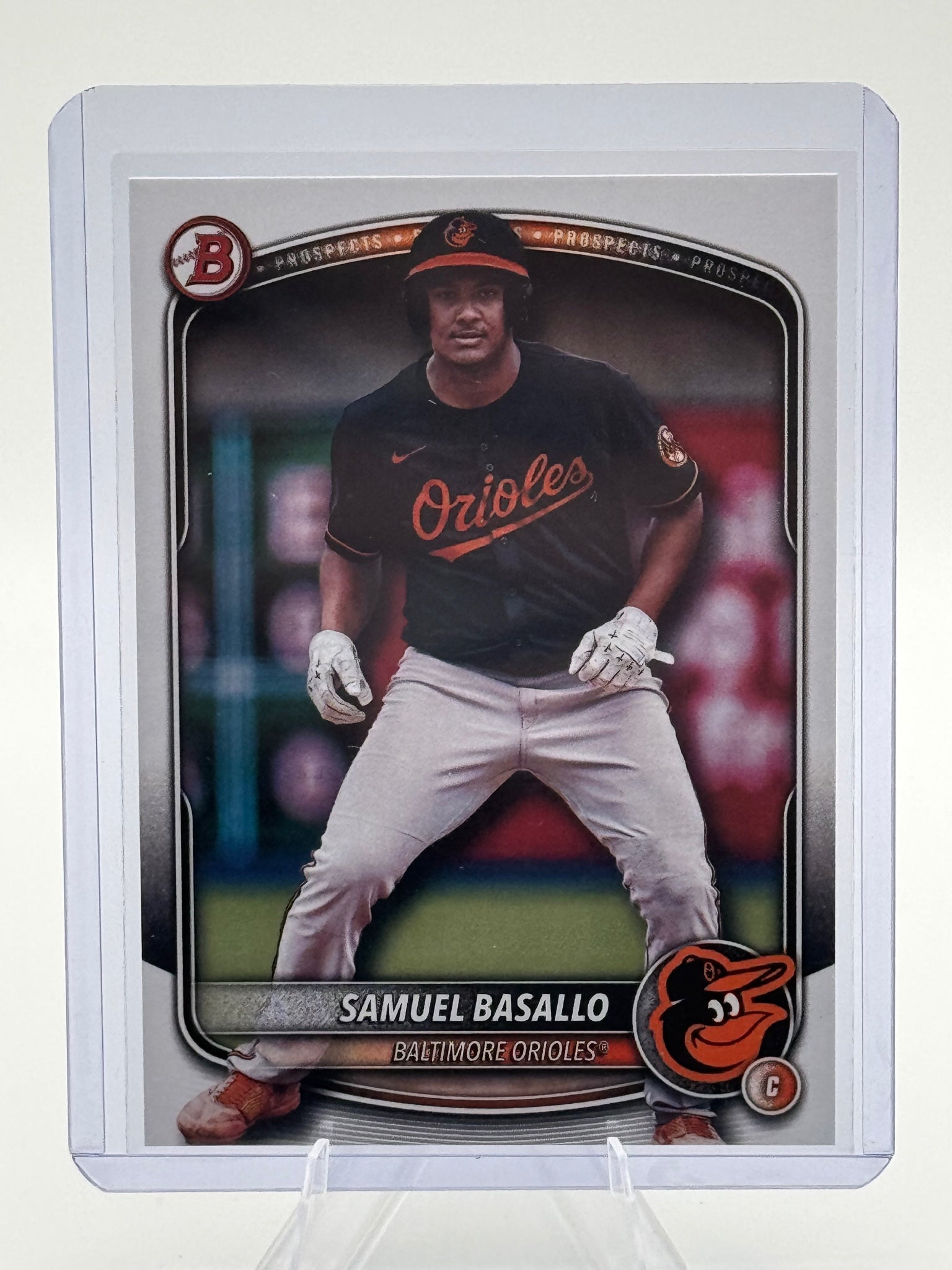 2026 Bowman Samuel Basallo #BP-109 Baltimore Orioles Near Mint