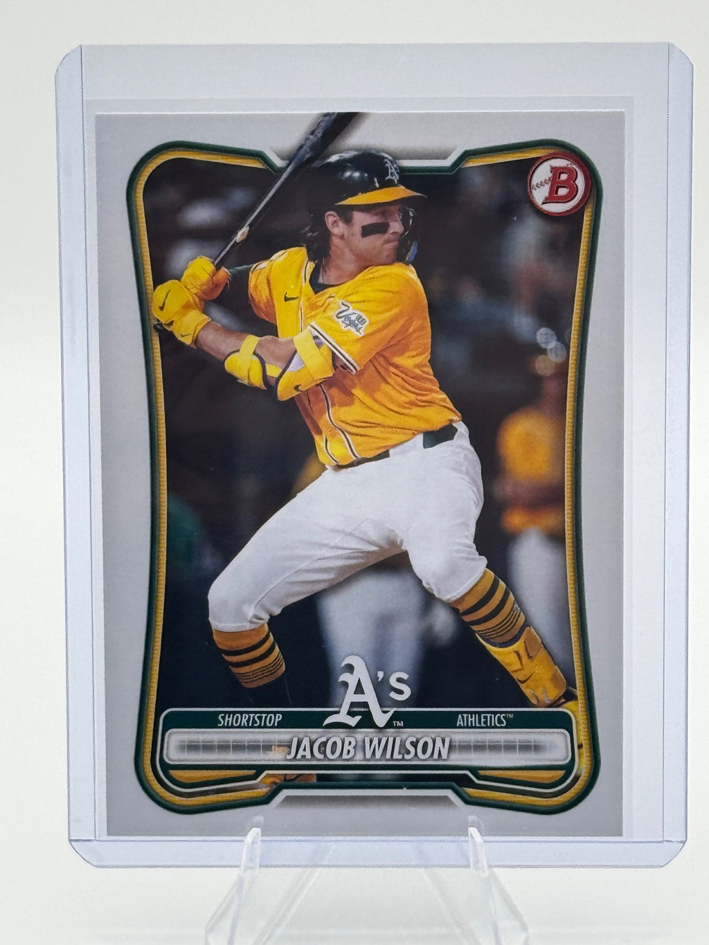 2026 Bowman Jacob Wilson #96 Oakland Athletics Near Mint