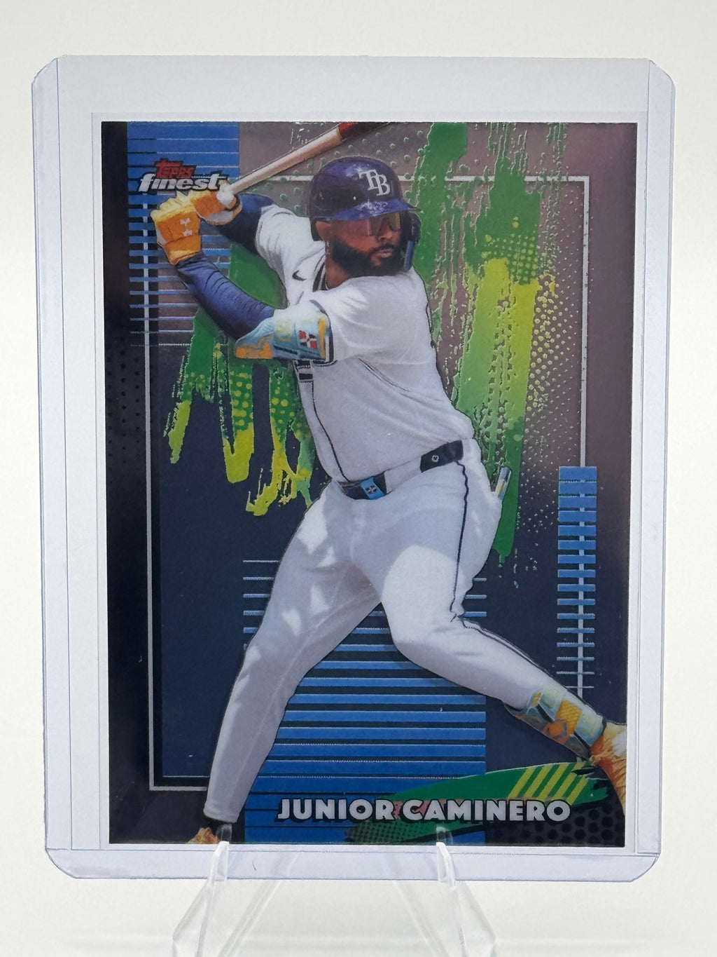 2026 Topps Finest Junior Caminero #47 Common Tampa Bay Rays Near Mint or Better