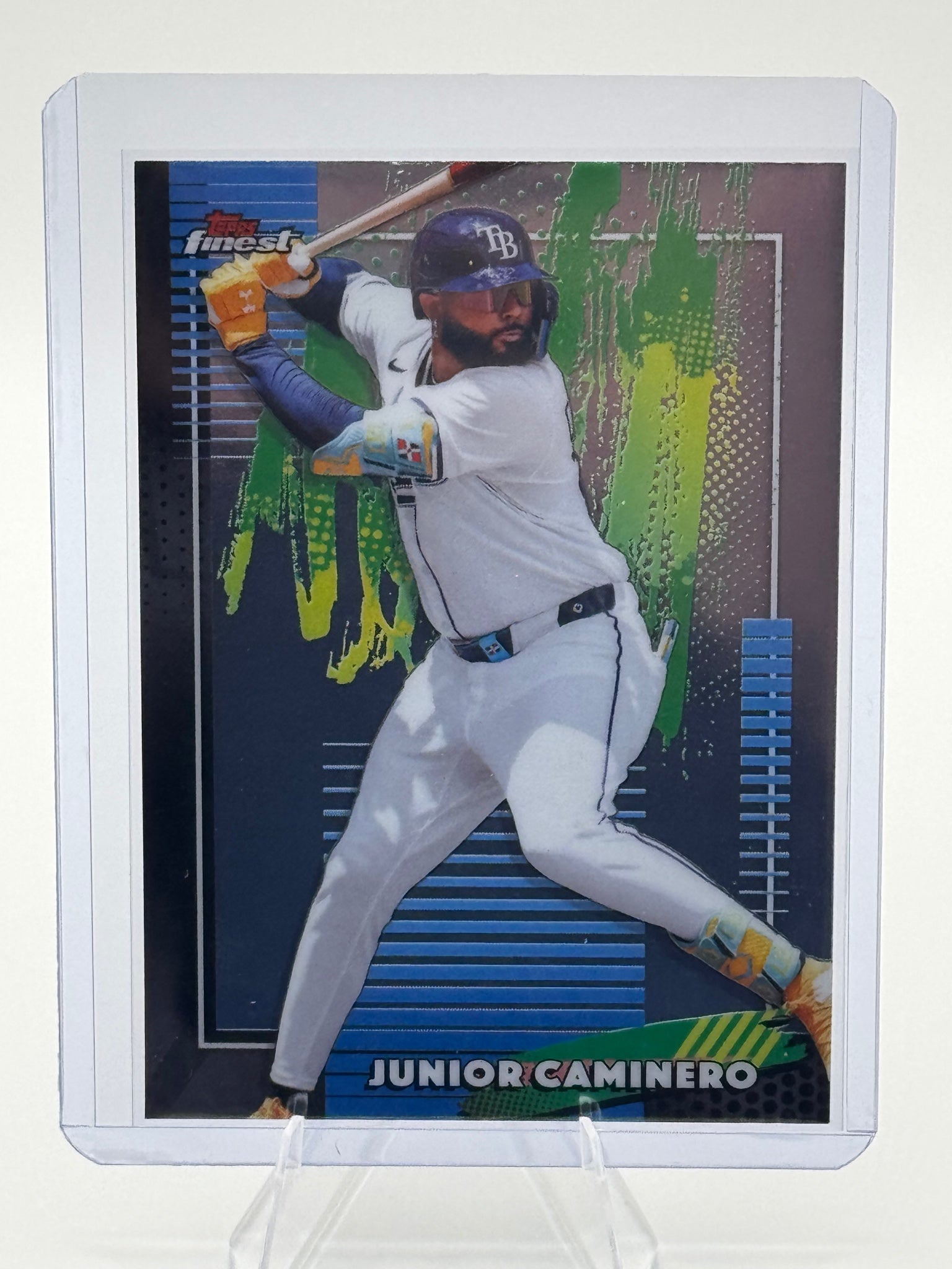 2026 Topps Finest Junior Caminero #47 Common Tampa Bay Rays Near Mint or Better