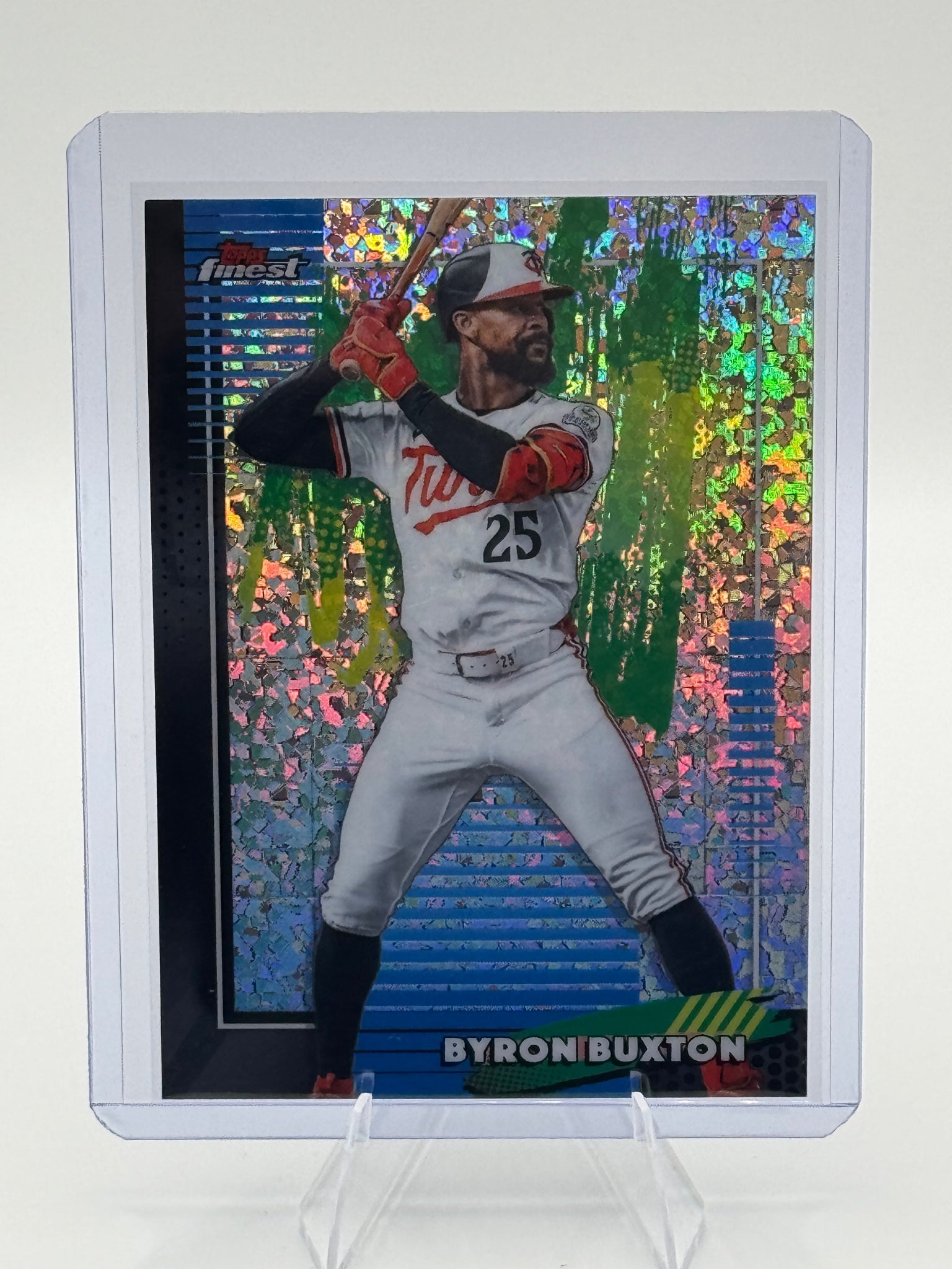 2026 Topps Finest Byron Buxton #25 Mini Diamond Minnesota Twins Near Mint