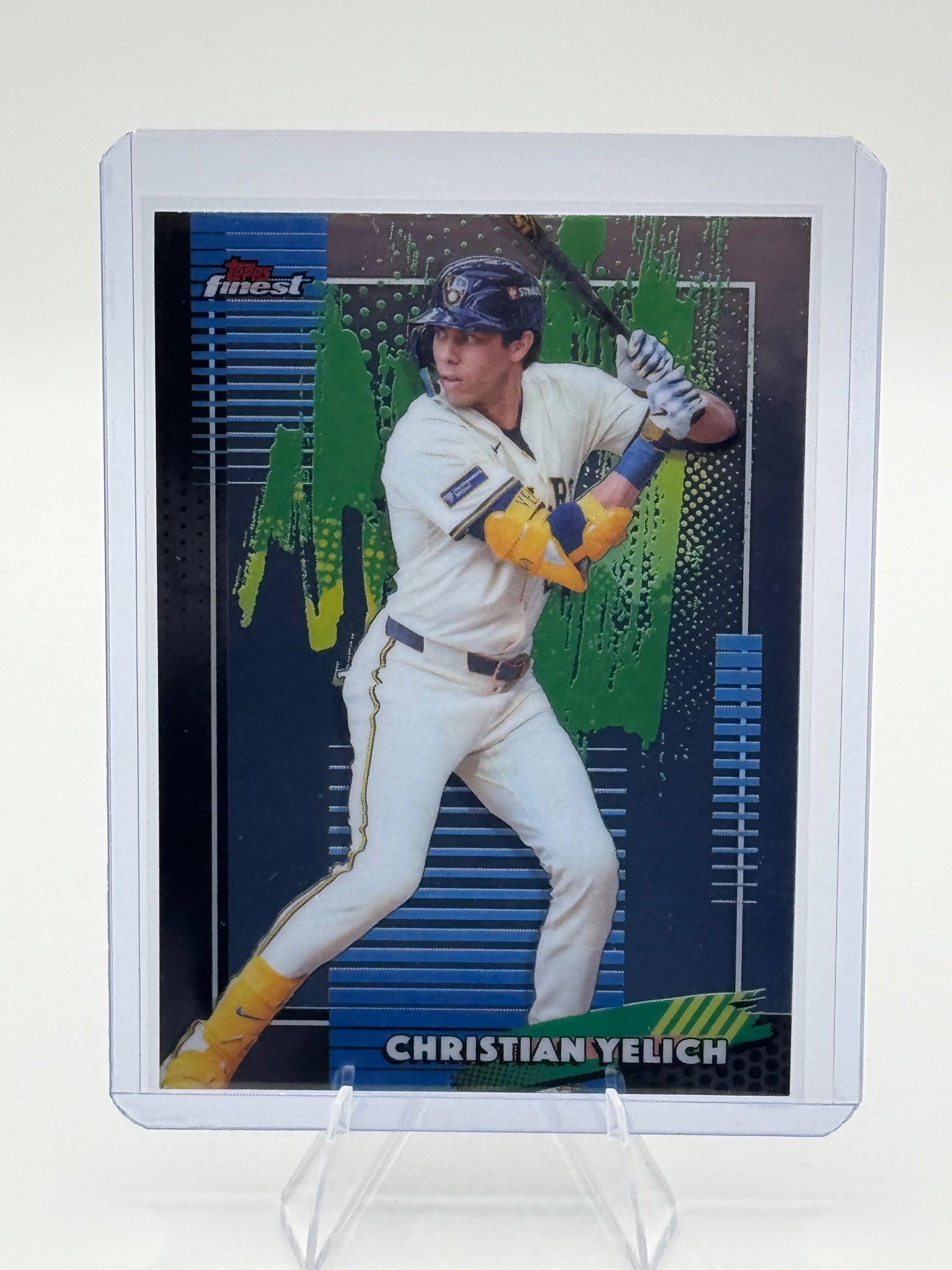 2026 Topps Finest Christian Yelich #49 Common Milwaukee Brewers Near Mint