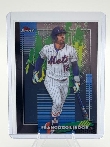 2026 Topps Finest Francisco Lindor #68 Common New York Mets Near Mint or Better