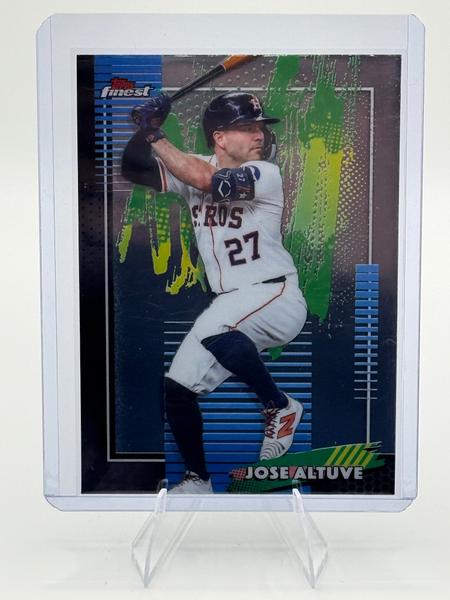 2026 Topps Finest Jose Altuve #8 Common Houston Astros Near Mint or Better