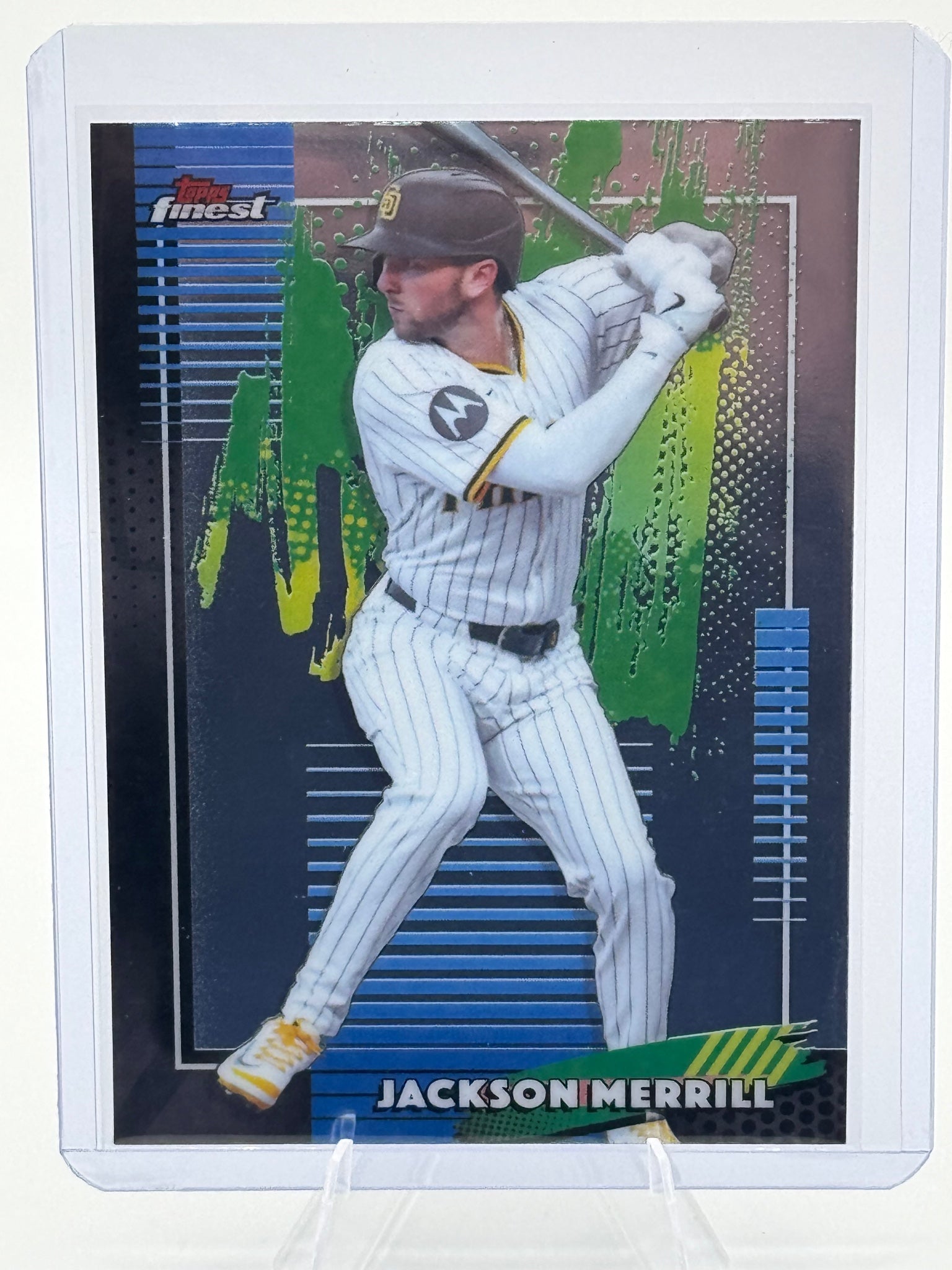2026 Topps Finest Jackson Merrill #70 Common San Diego Padres Near Mint