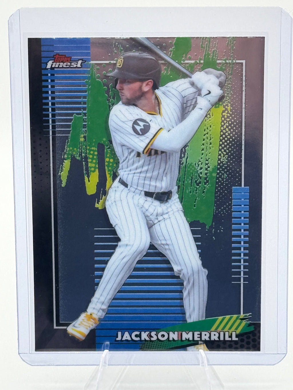2026 Topps Finest Jackson Merrill #70 Common San Diego Padres Near Mint