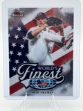 2026 Topps Finest Tarik Skubal #WF-3 World's Finest Detroit Tigers Near Mint