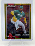 2026 Topps Aroldis Chapman #656 Gold Holo Foil /399 Boston Red Sox Near Mint