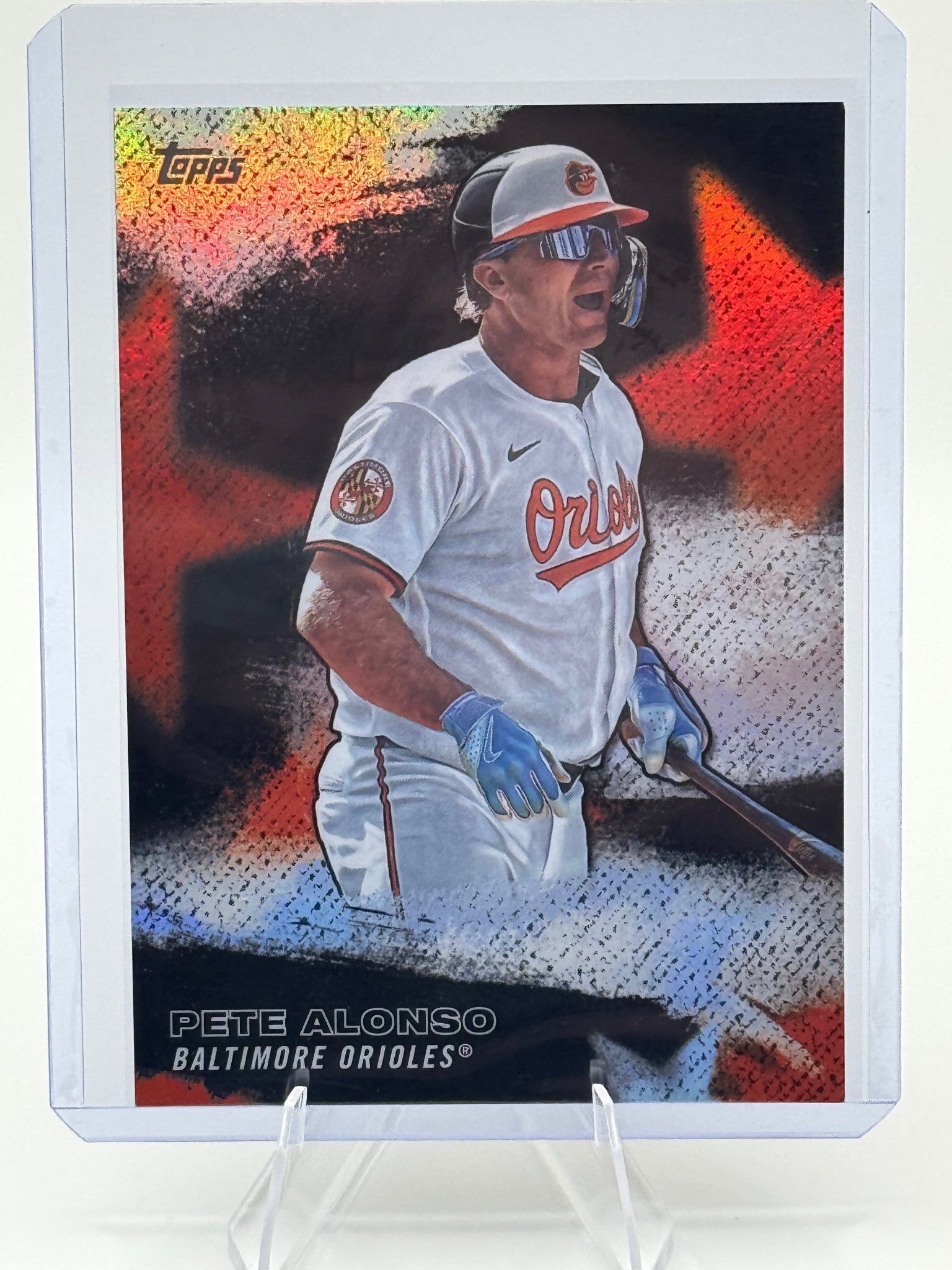 2026 Topps Pete Alonso #SMLB-47 Stars of MLB Crackle Foil Baltimore Orioles NM
