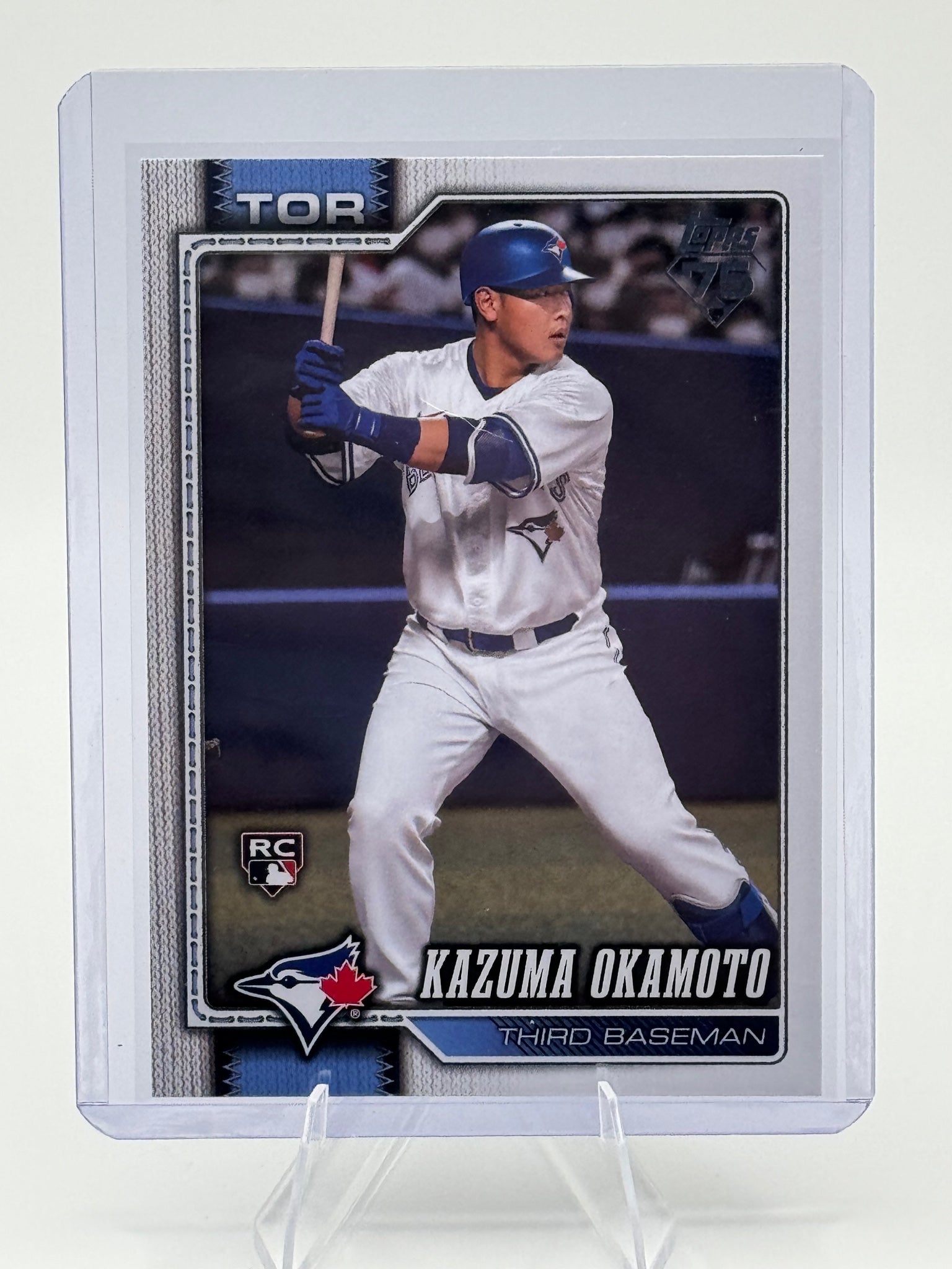 2026 Topps Kazuma Okamoto #443 Toronto Blue Jays Near Mint or Better