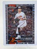 2026 Topps Kyle Bradish #647 Silver Crackle Foil Baltimore Orioles Near Mint