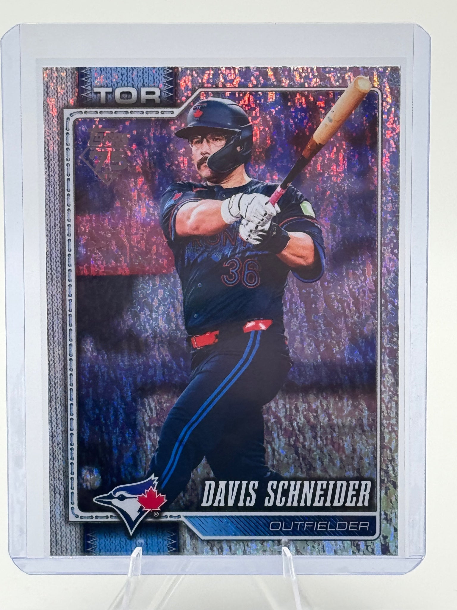 2026 Topps Davis Schneider #361 Holo Foil Toronto Blue Jays Near Mint or Better