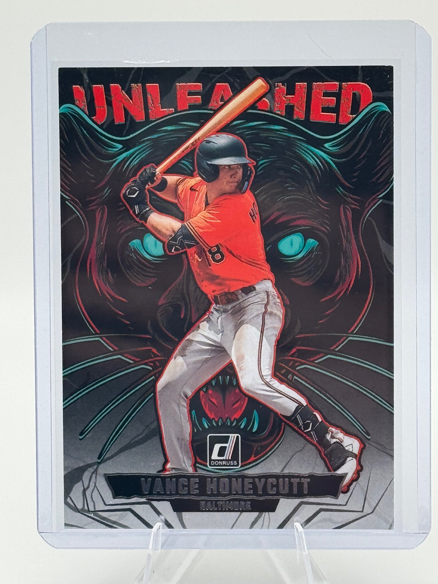 2025 Donruss Vance Honeycutt #1 Unleashed Baltimore Orioles Near Mint or Better