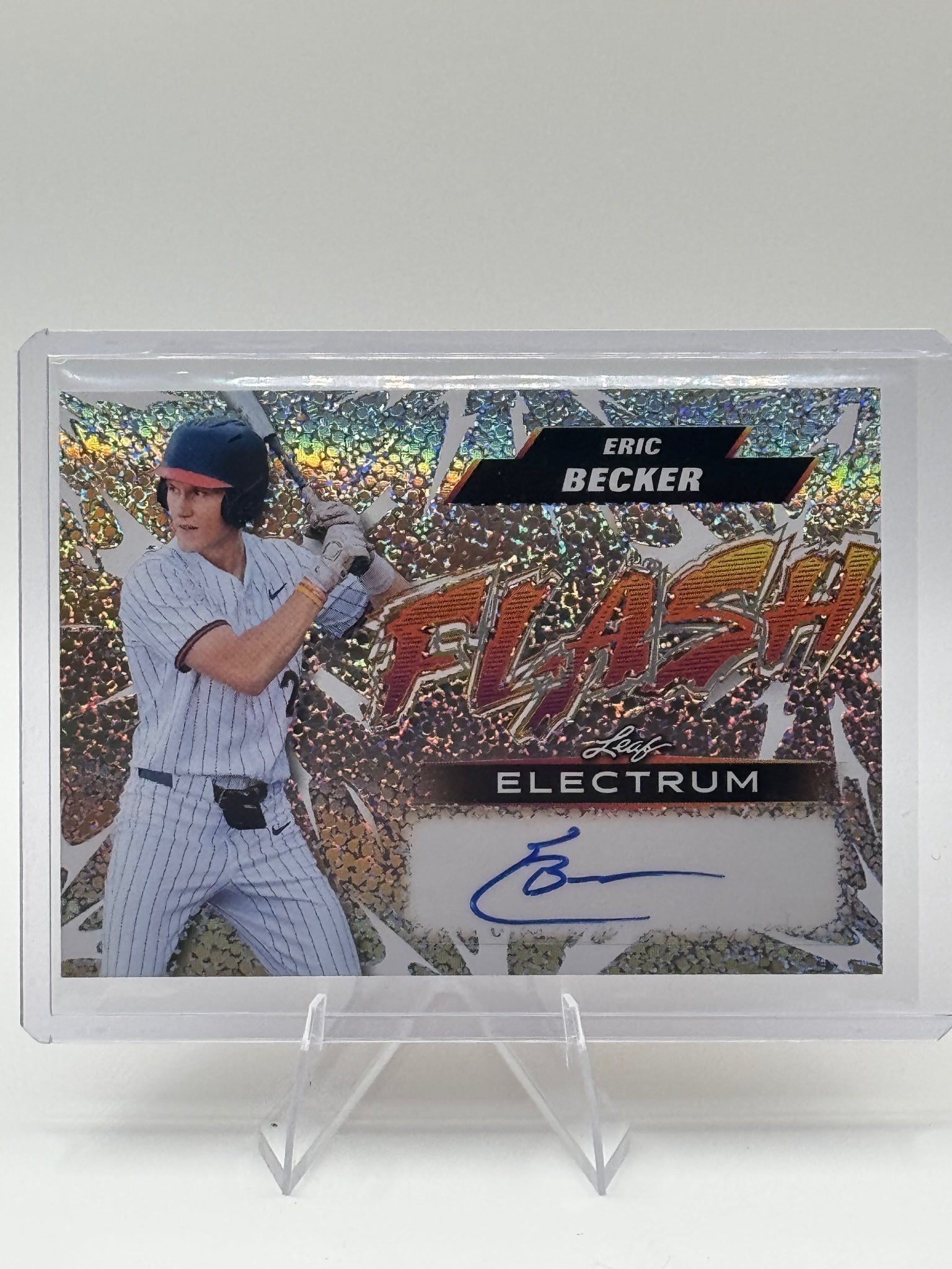 2026 Leaf Electrum Eric Becker #F-EB1 Auto 1/1 Reds Near Mint or Better