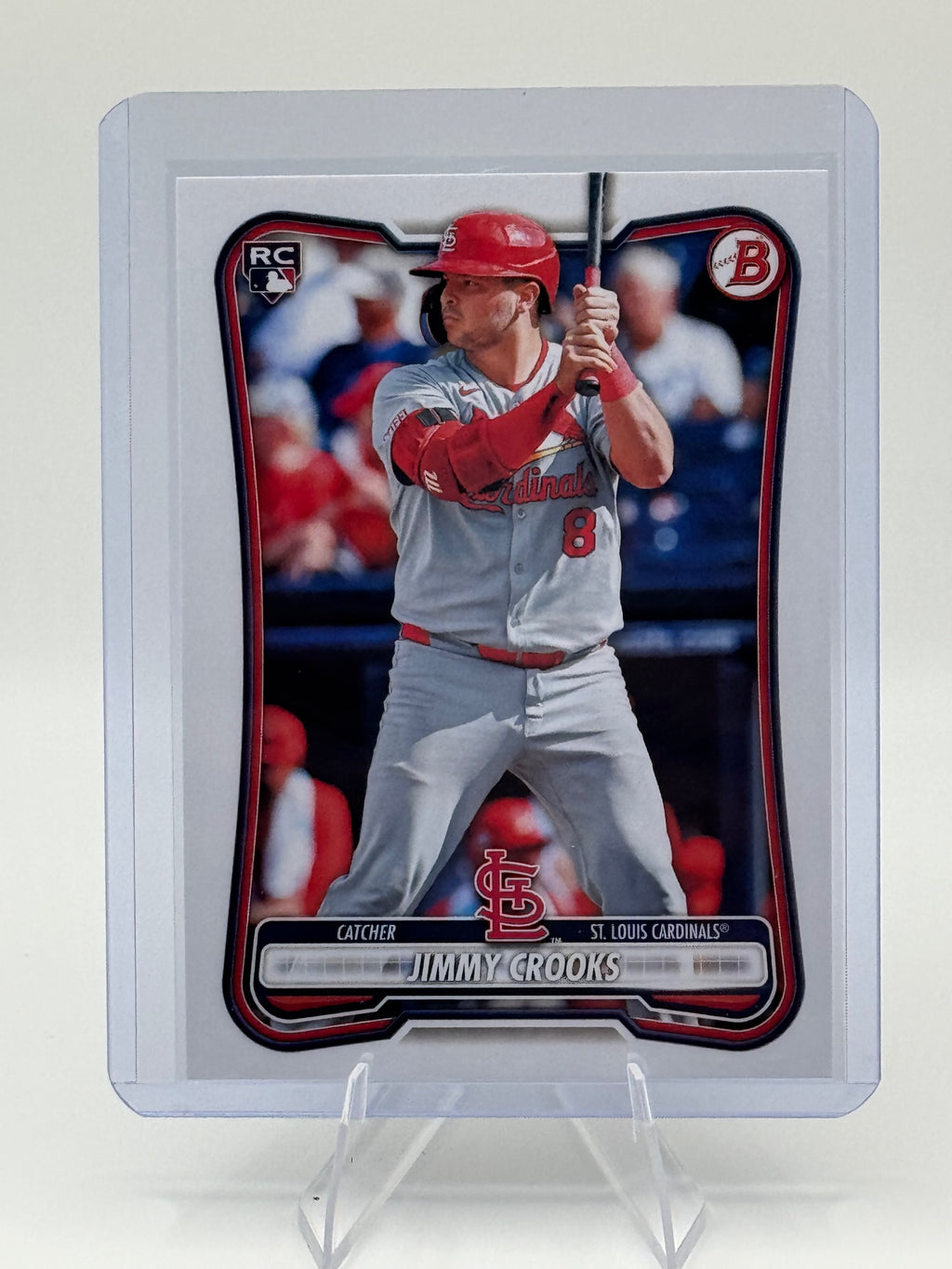 2026 Bowman Jimmy Crooks #36 St. Louis Cardinals Near Mint or Better