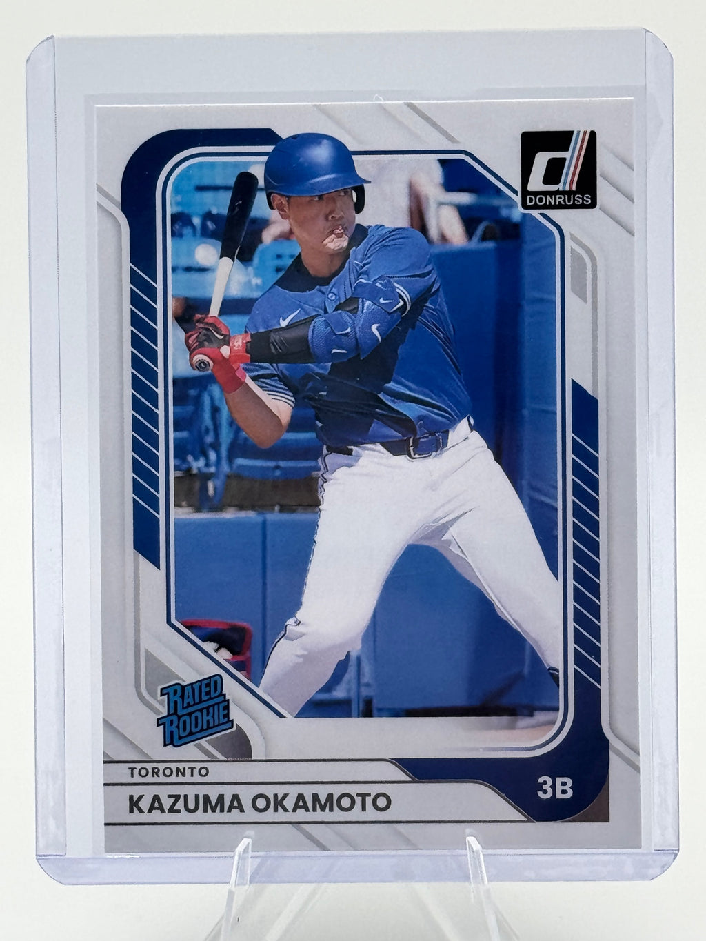 2026 Donruss Kazuma Okamoto #18 Toronto Blue Jays Near Mint or Better