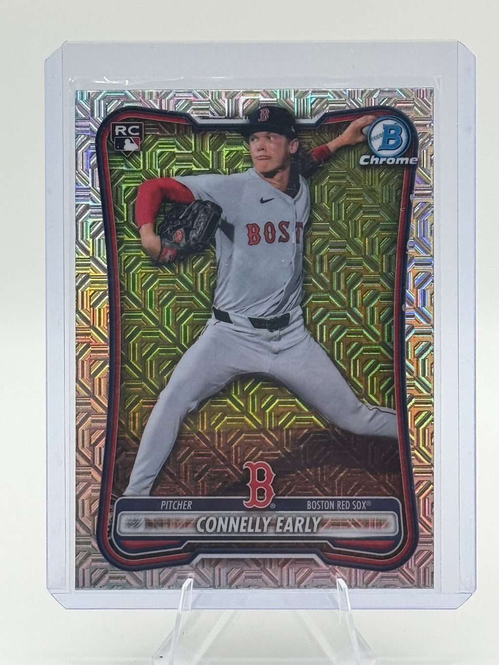2026 Bowman Connelly Early #45 Chrome Mojo Refractors Boston Red Sox Near Mint