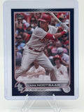 2022 Topps Lars Nootbaar #58 Purple St. Louis Cardinals Near Mint or Better