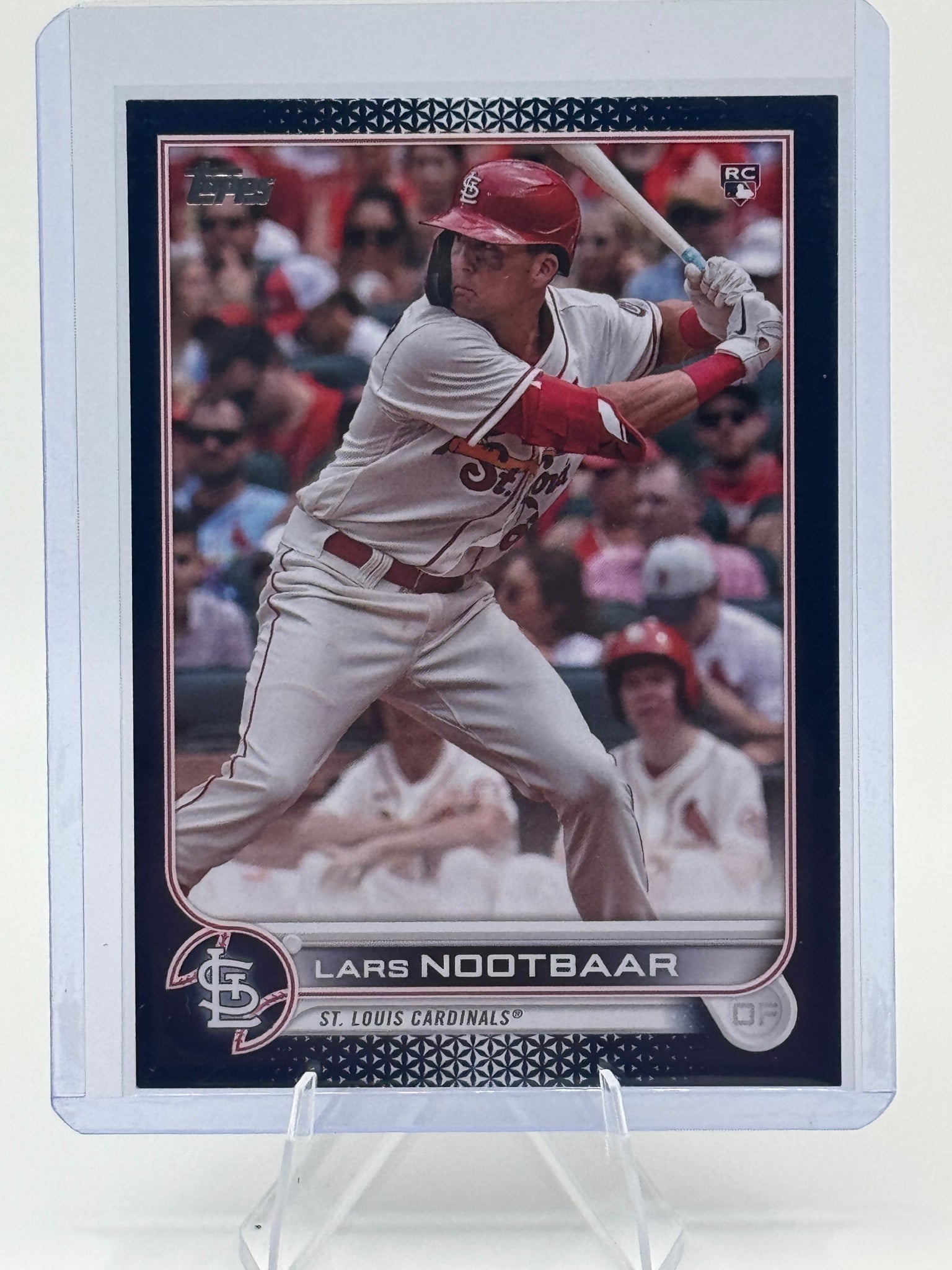2022 Topps Lars Nootbaar #58 Purple St. Louis Cardinals Near Mint or Better