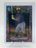 2026 Bowman Brailyn Antunez #BCP-41 Chrome Prospects Lazer Refractor Brewers NM