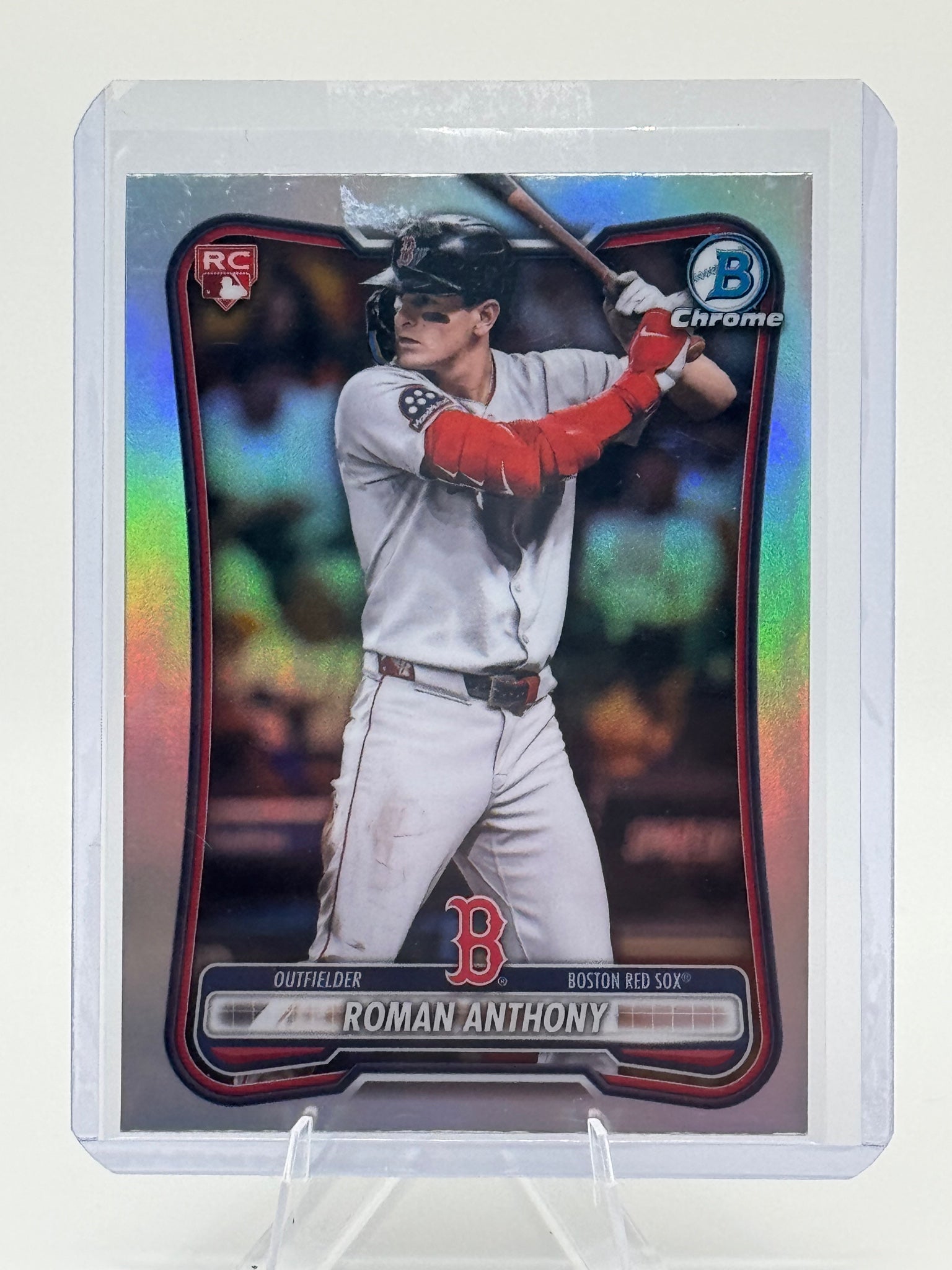 2026 Bowman Roman Anthony #18 Rookie Red RC Logo Boston Red Sox Near Mint