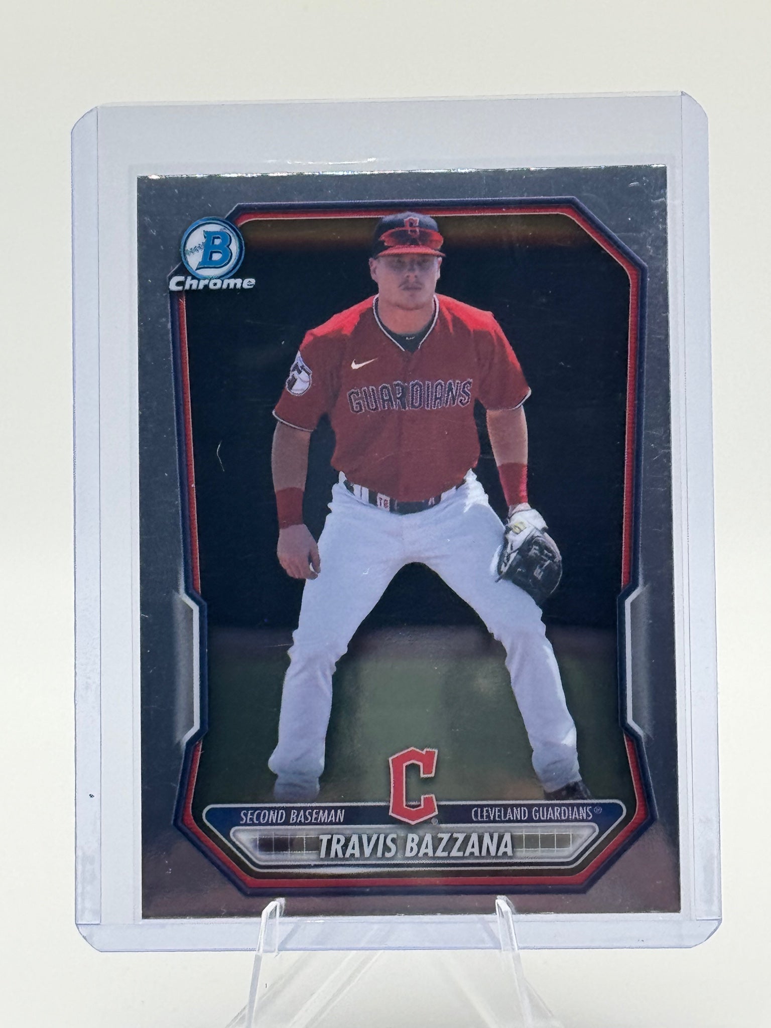 2026 Bowman Travis Bazzana #BCP-35 Chrome Prospects Cleveland Guardians NM