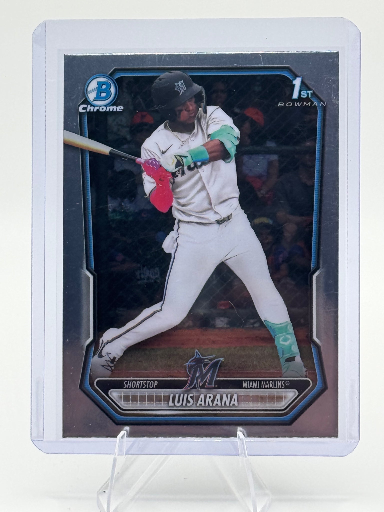 2026 Bowman Luis Arana #BCP-72 Chrome Prospects Miami Marlins Near Mint