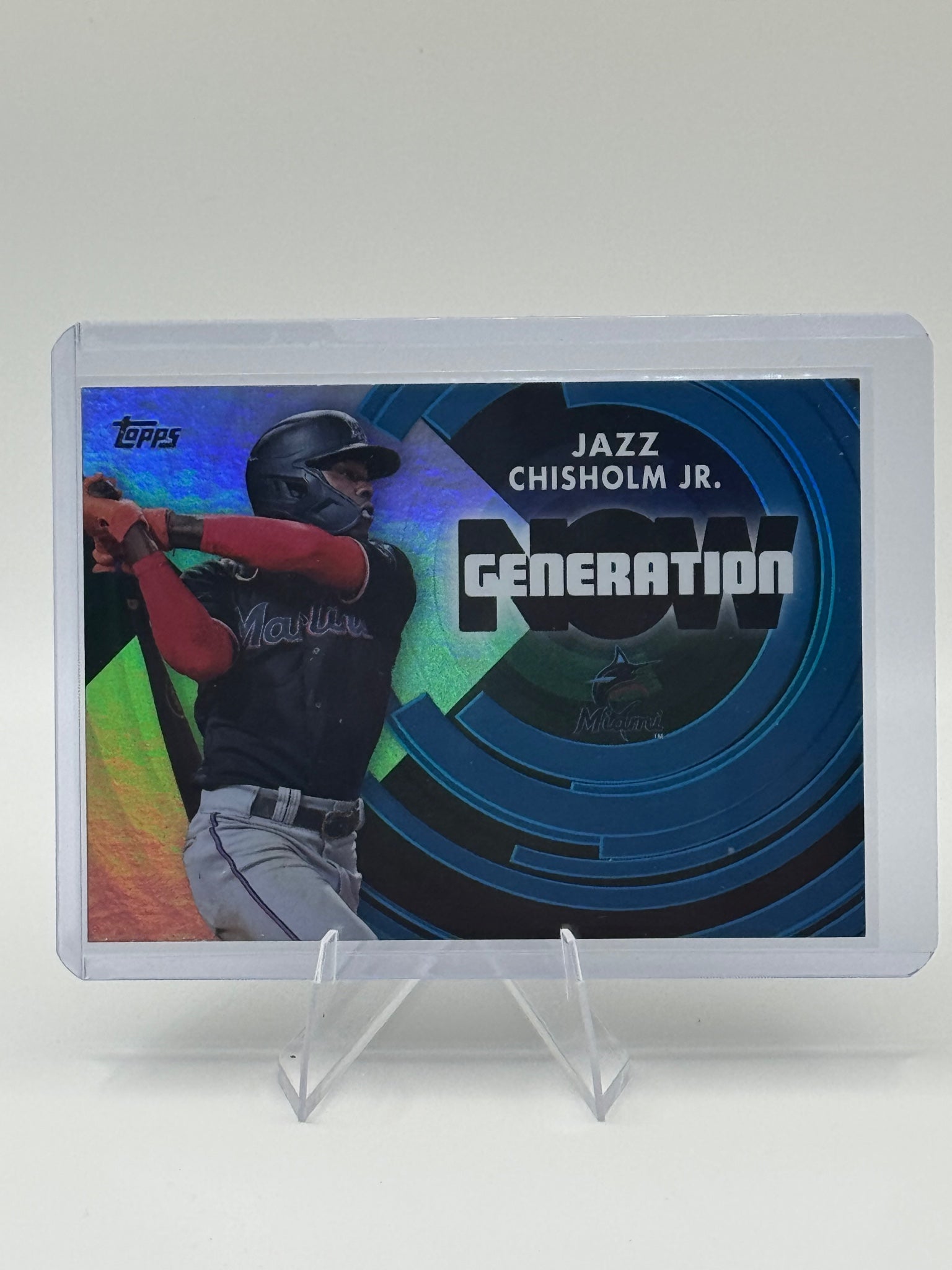 2022 Topps Jazz Chisholm Jr. #GN-18 Generation Now Miami Marlins Near Mint