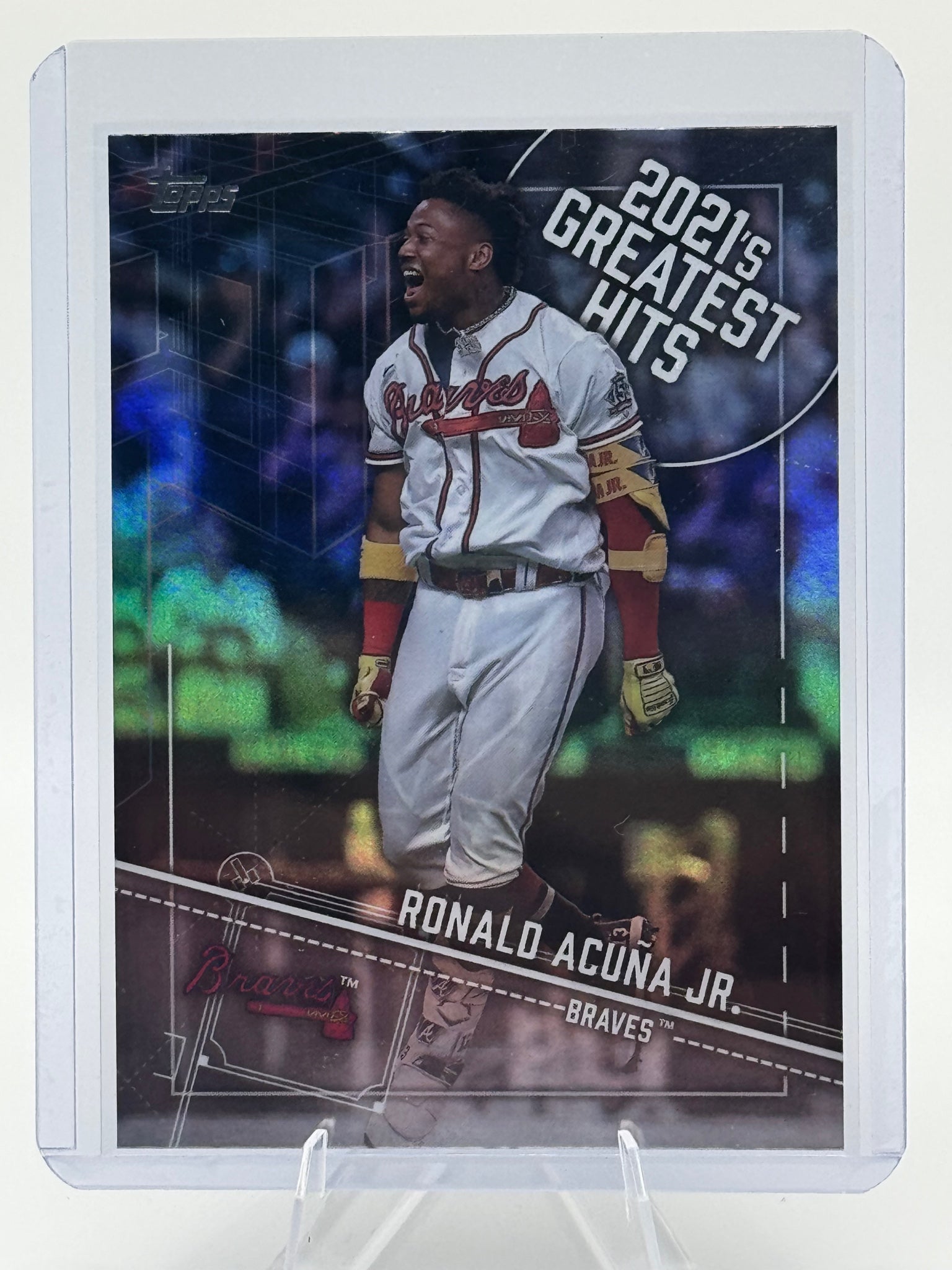 2022 Topps Ronald Acuña Jr. #21GH-11 2021's Greatest Hits Atlanta Braves NM