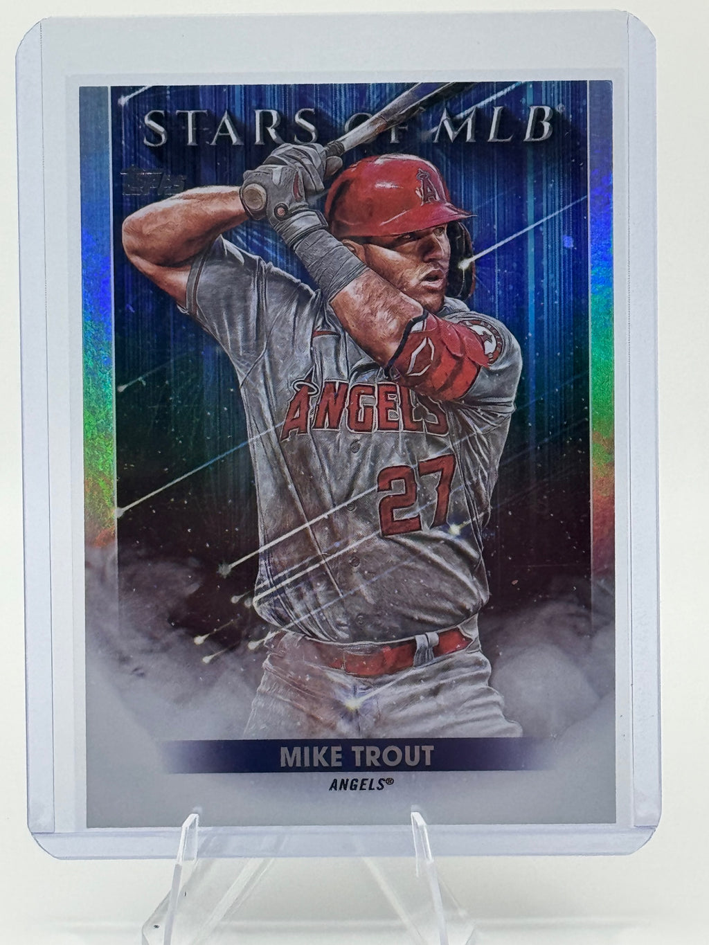 2022 Topps 1st Edition - Stars of MLB Mike Trout #SMLB-1 Los Angeles Angels NM