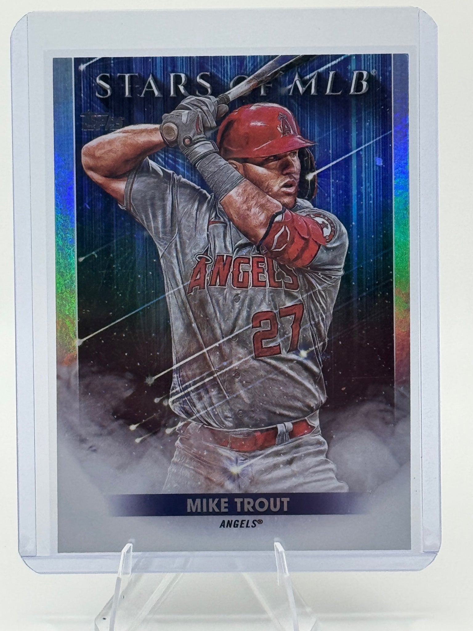 2022 Topps 1st Edition - Stars of MLB Mike Trout #SMLB-1 Los Angeles Angels NM