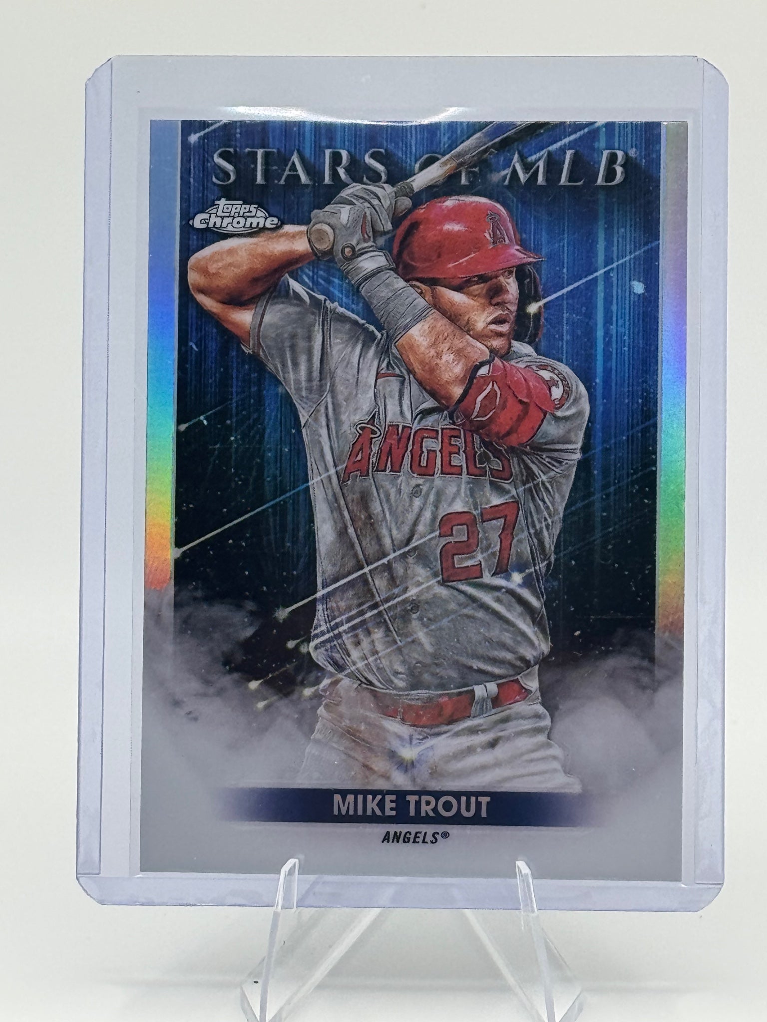 2022 Topps Mike Trout #SMLB-1 Stars of MLB Los Angeles Angels Near Mint