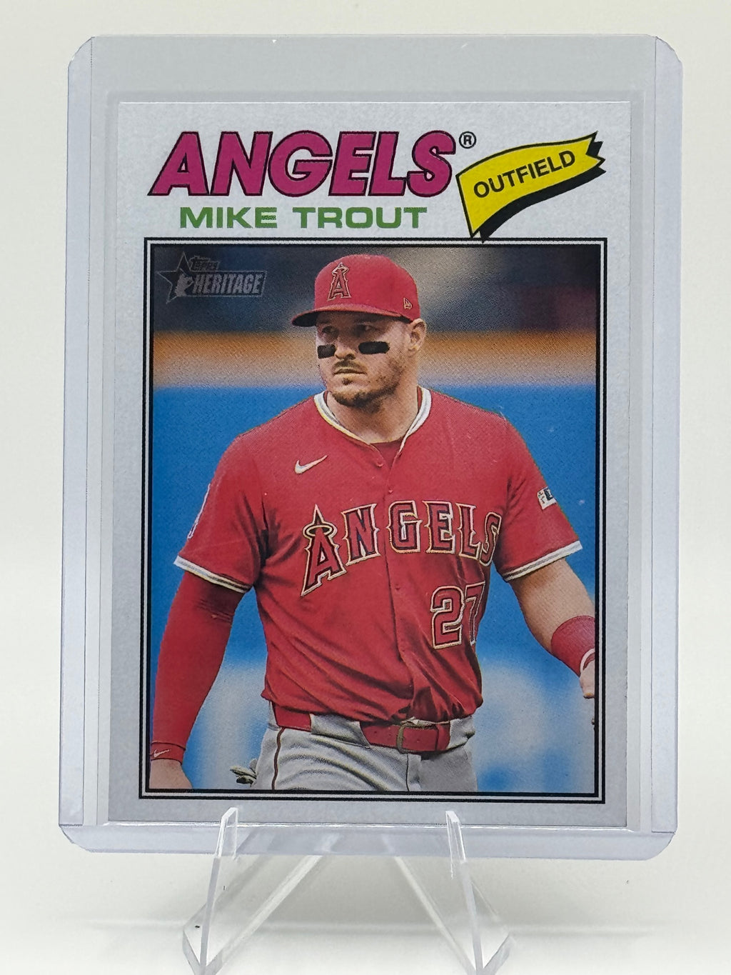 2026 Topps Heritage Mike Trout #163 Los Angeles Angels Near Mint or Better
