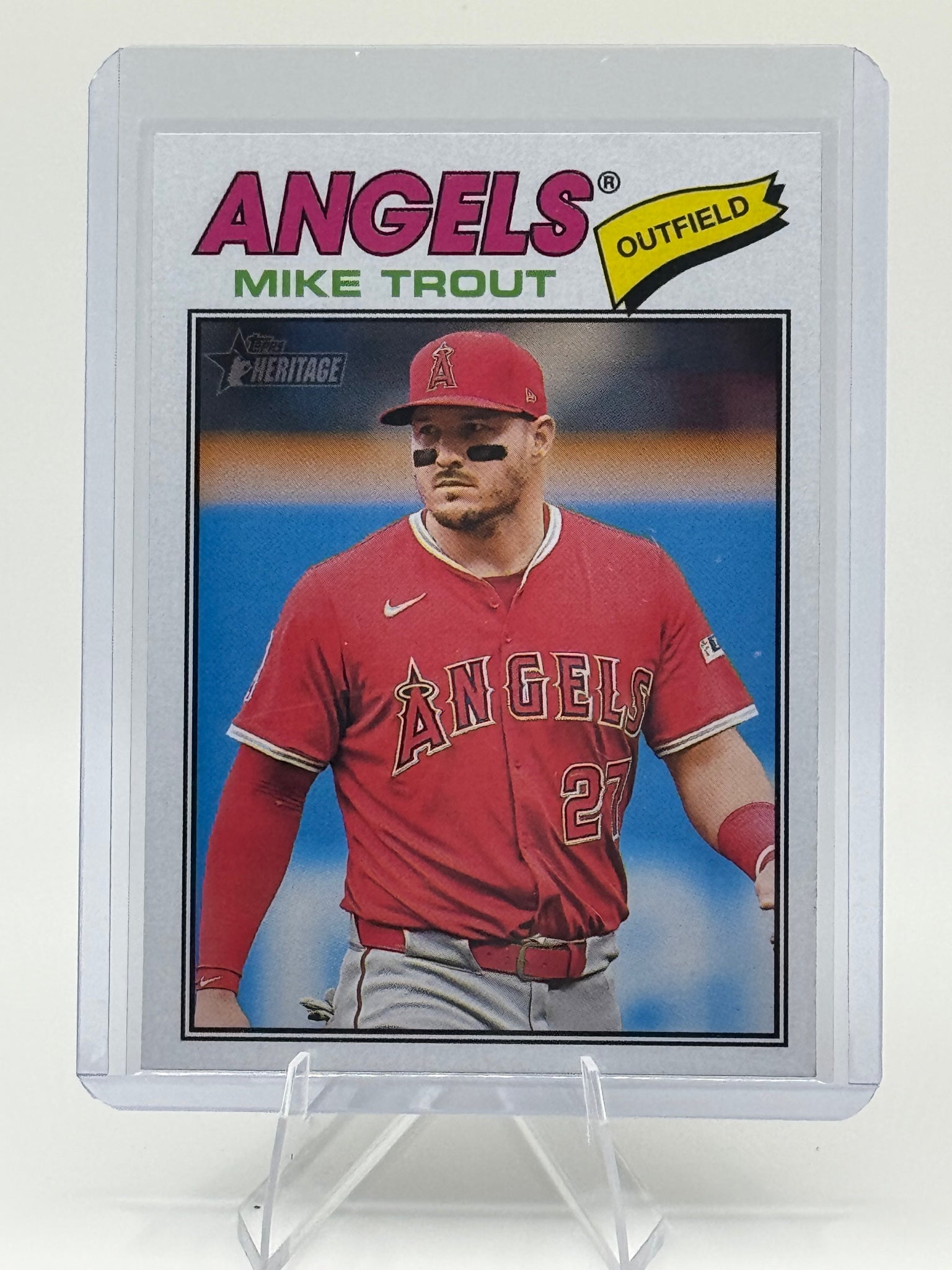 2026 Topps Heritage Mike Trout #163 Los Angeles Angels Near Mint or Better