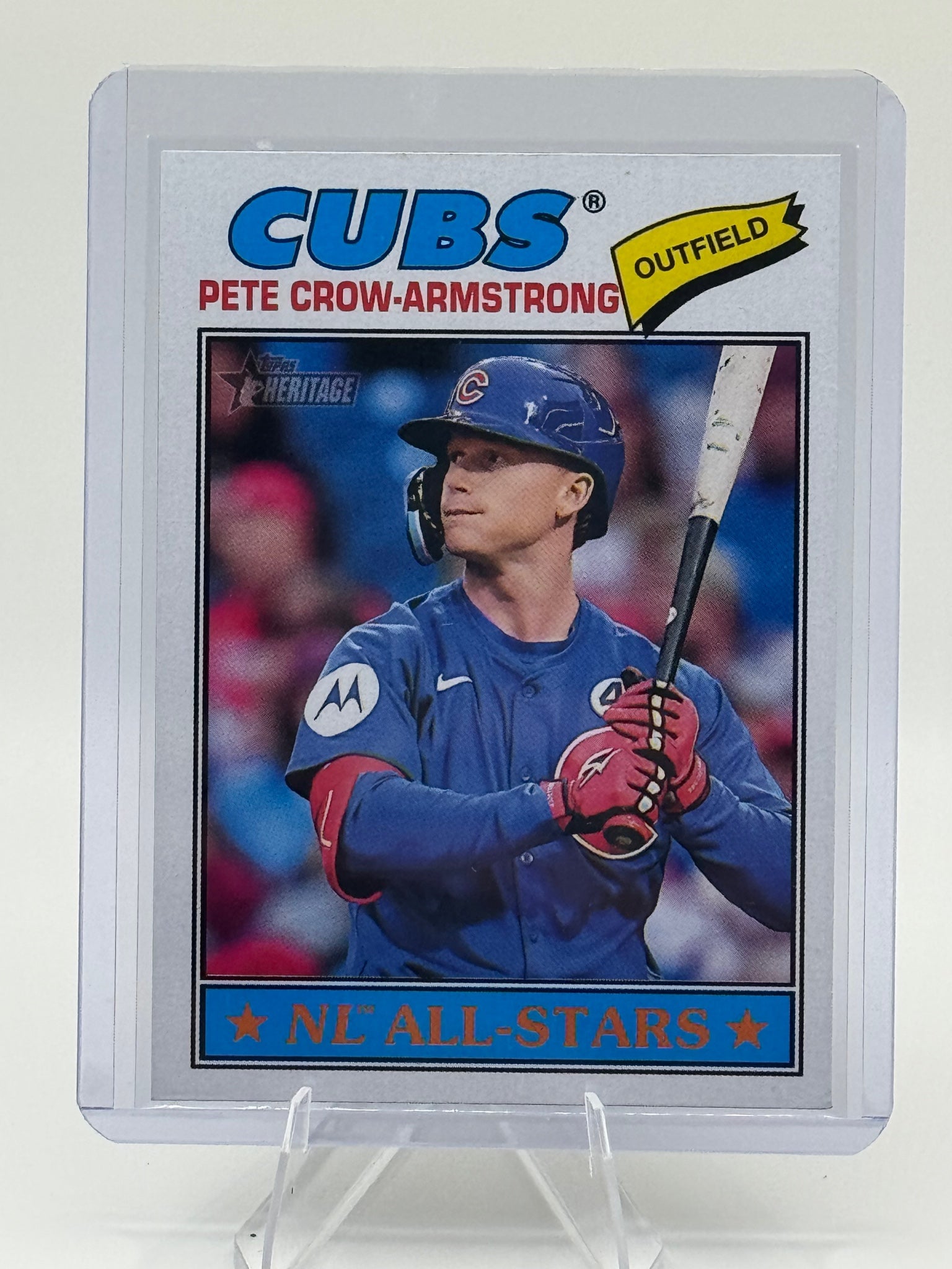 2026 Topps Heritage Pete Crow-Armstrong #261 Chicago Cubs Near Mint or Better