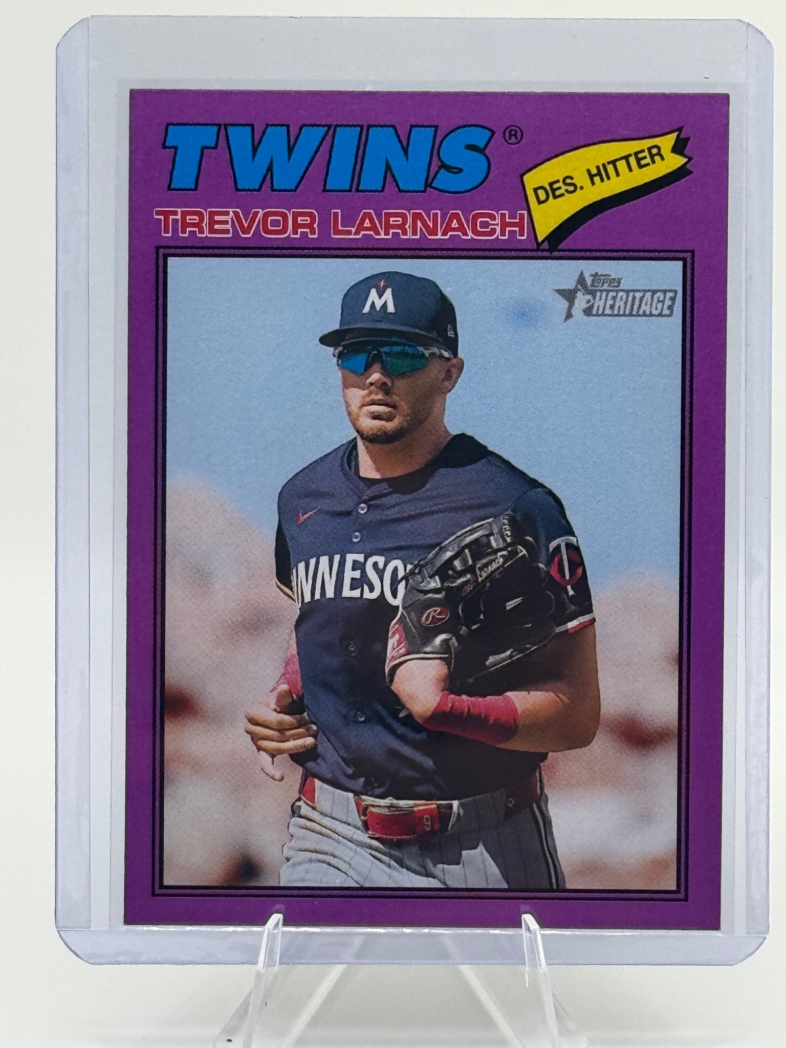 2026 Topps Heritage Trevor Larnach #280 Red Minnesota Twins Near Mint or Better