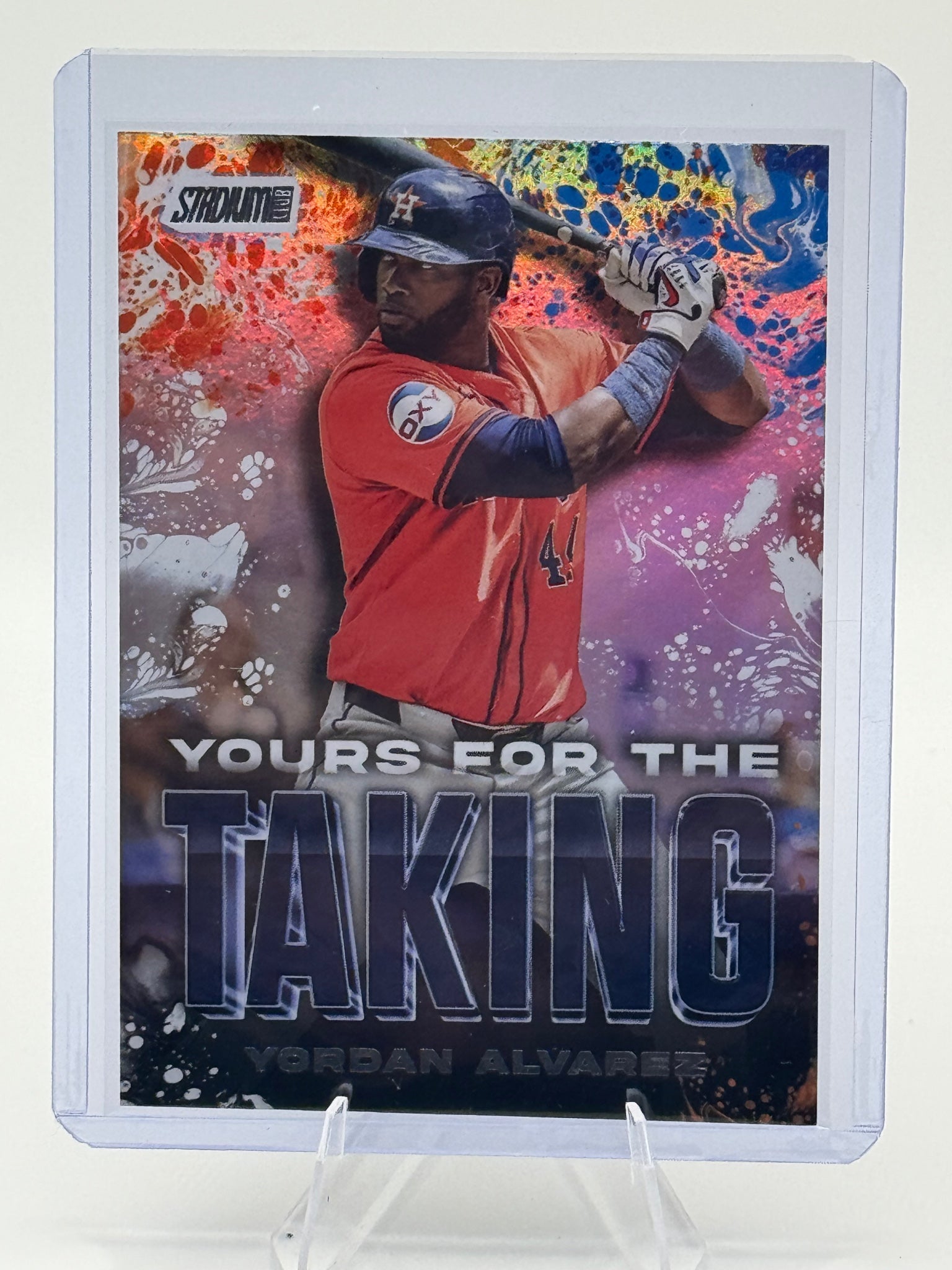 2025 Stadium Club Yordan Alvarez #YK-21 Yours for the Taking Houston Astros NM