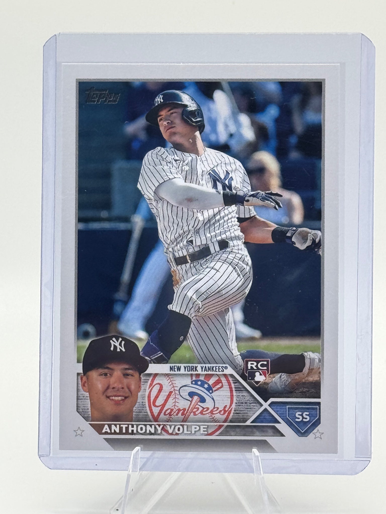 2023 Topps Anthony Volpe #460 New York Yankees Near Mint or Better