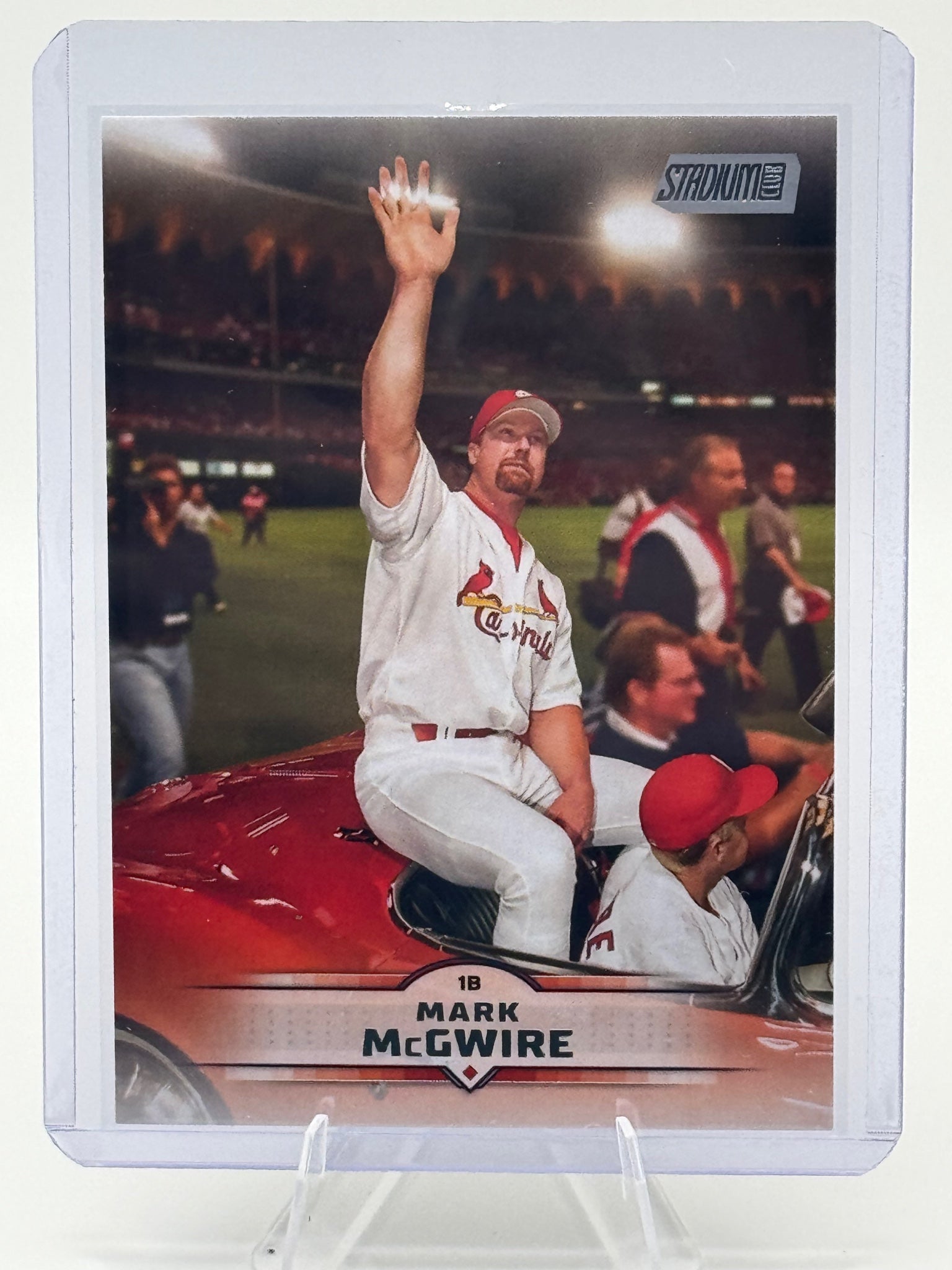 2025 Stadium Club Mark McGwire #15 St. Louis Cardinals Near Mint or Better